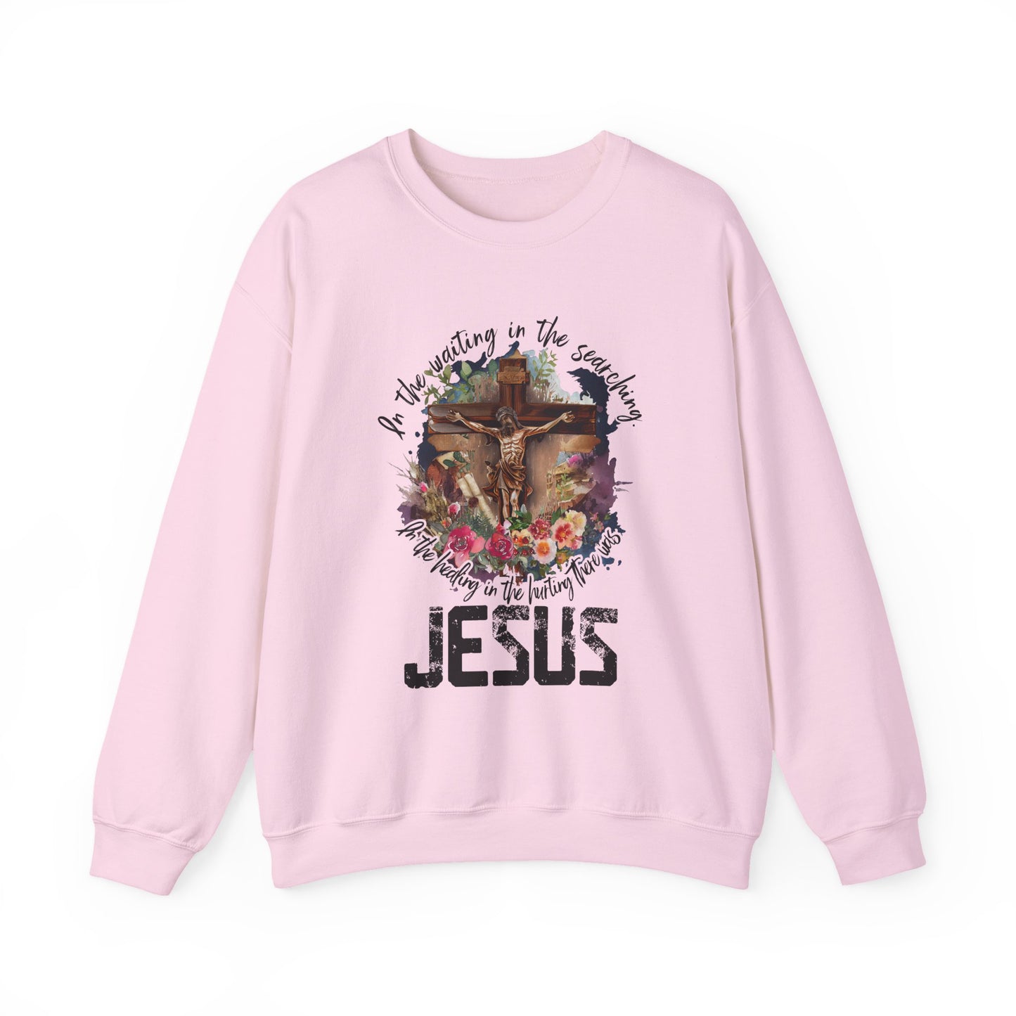 Spiritual Jesus Faith Crewneck Sweatshirt