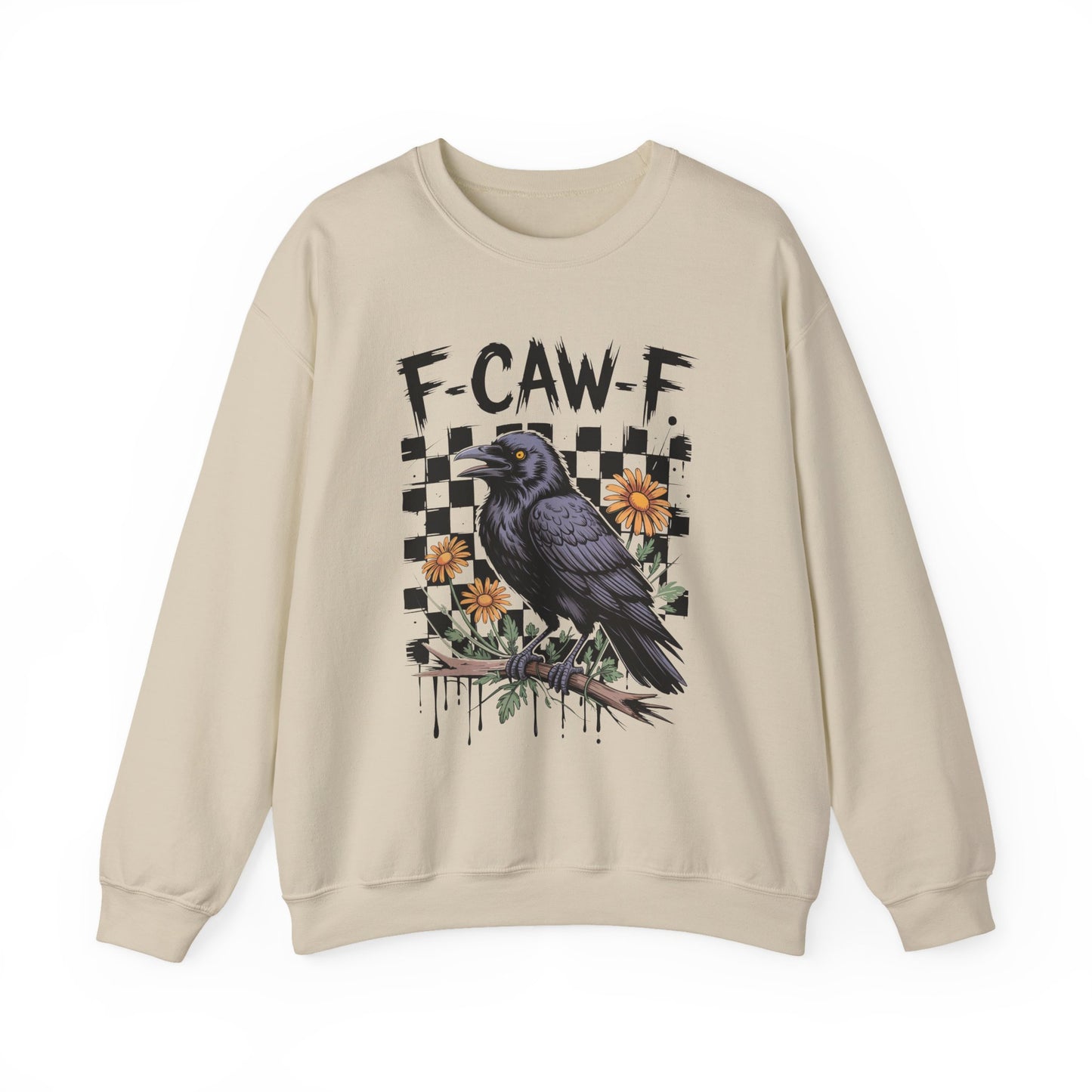 F-Caw-F Halloween Crewneck Sweatshirt - Samberule