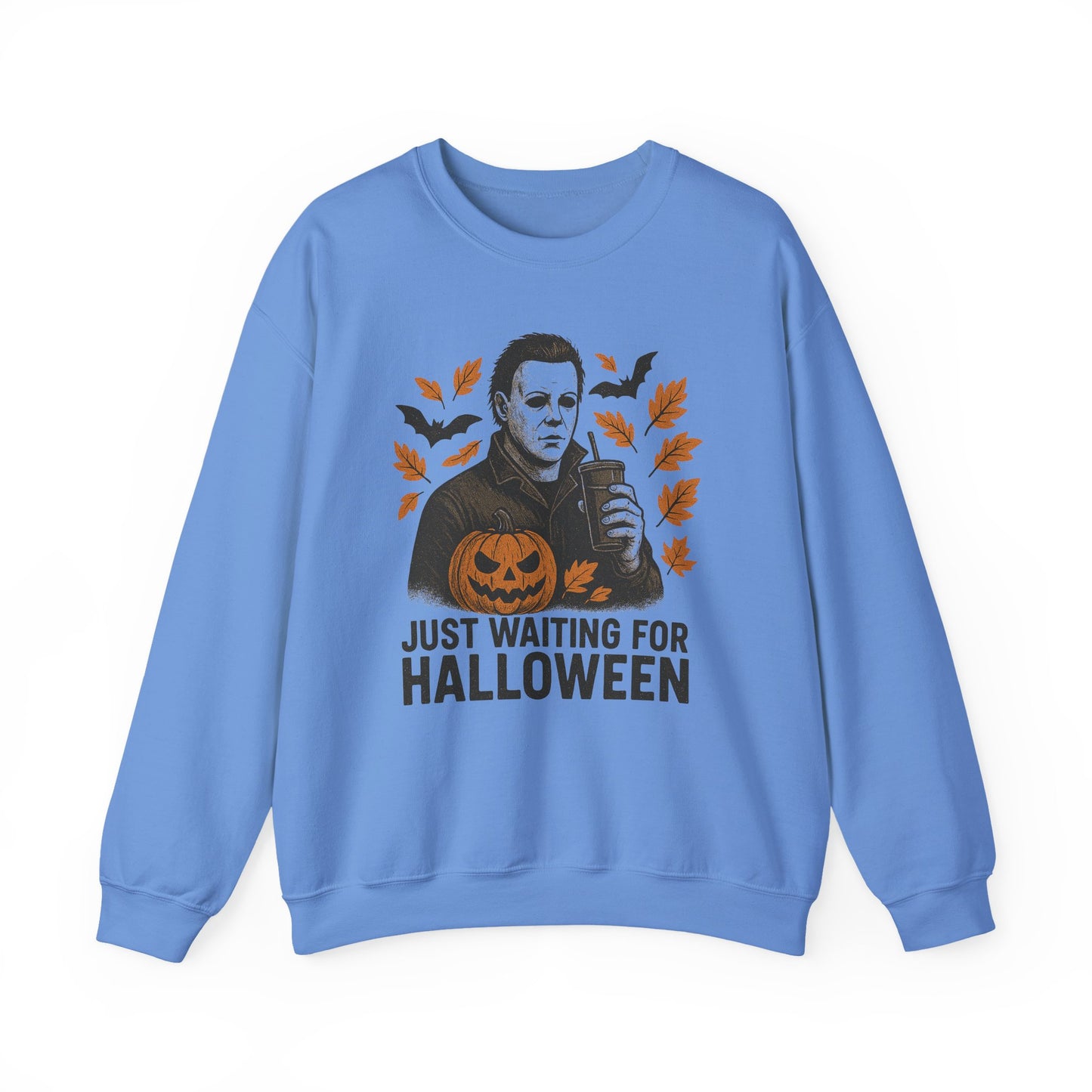 Just Waiting for Halloween Crewneck Sweatshirt - Samberule