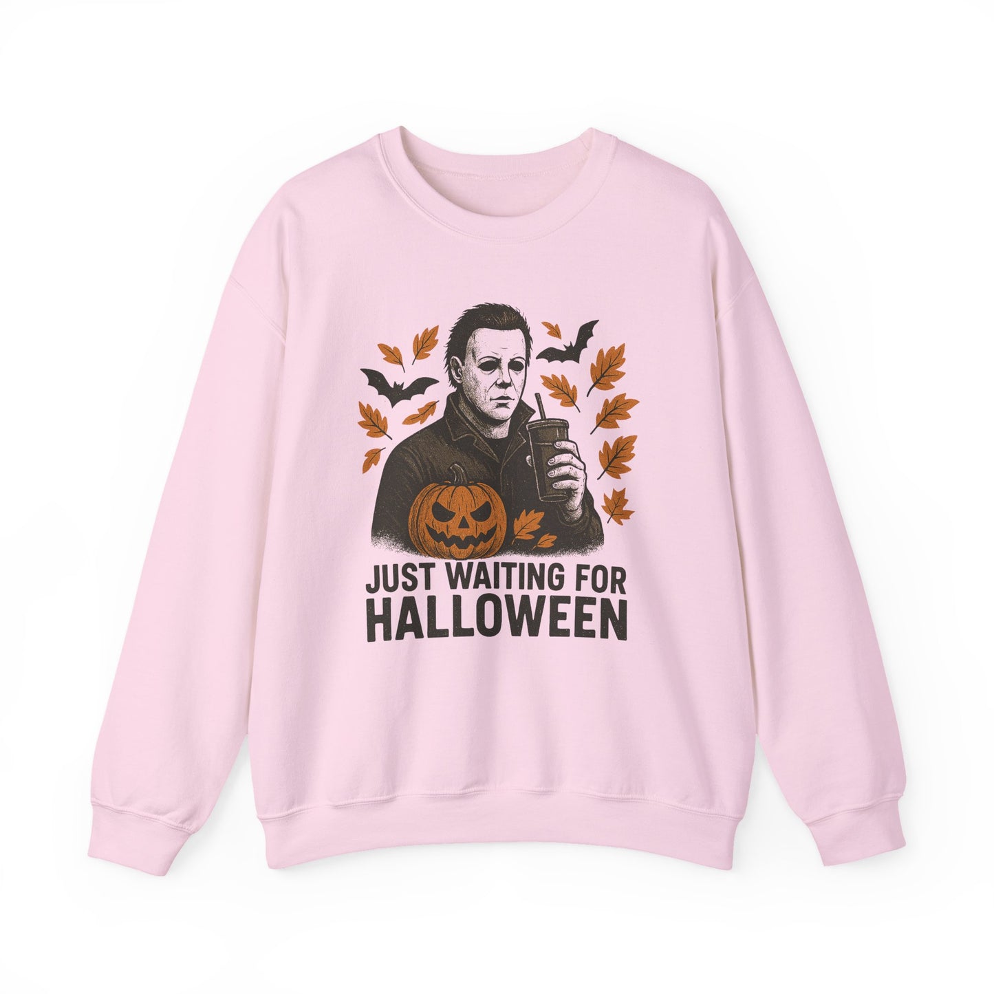 Just Waiting for Halloween Crewneck Sweatshirt - Samberule
