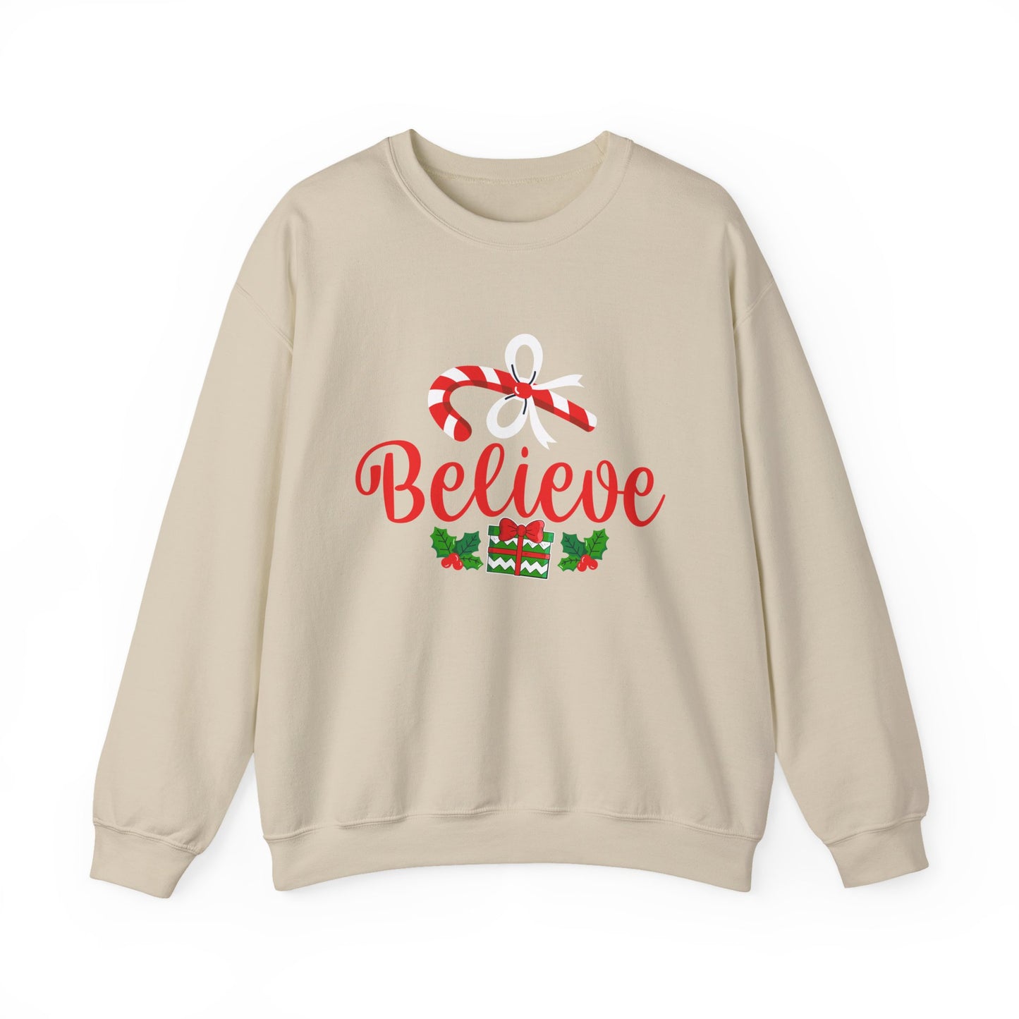 Believe Christmas Crewneck Sweatshirt