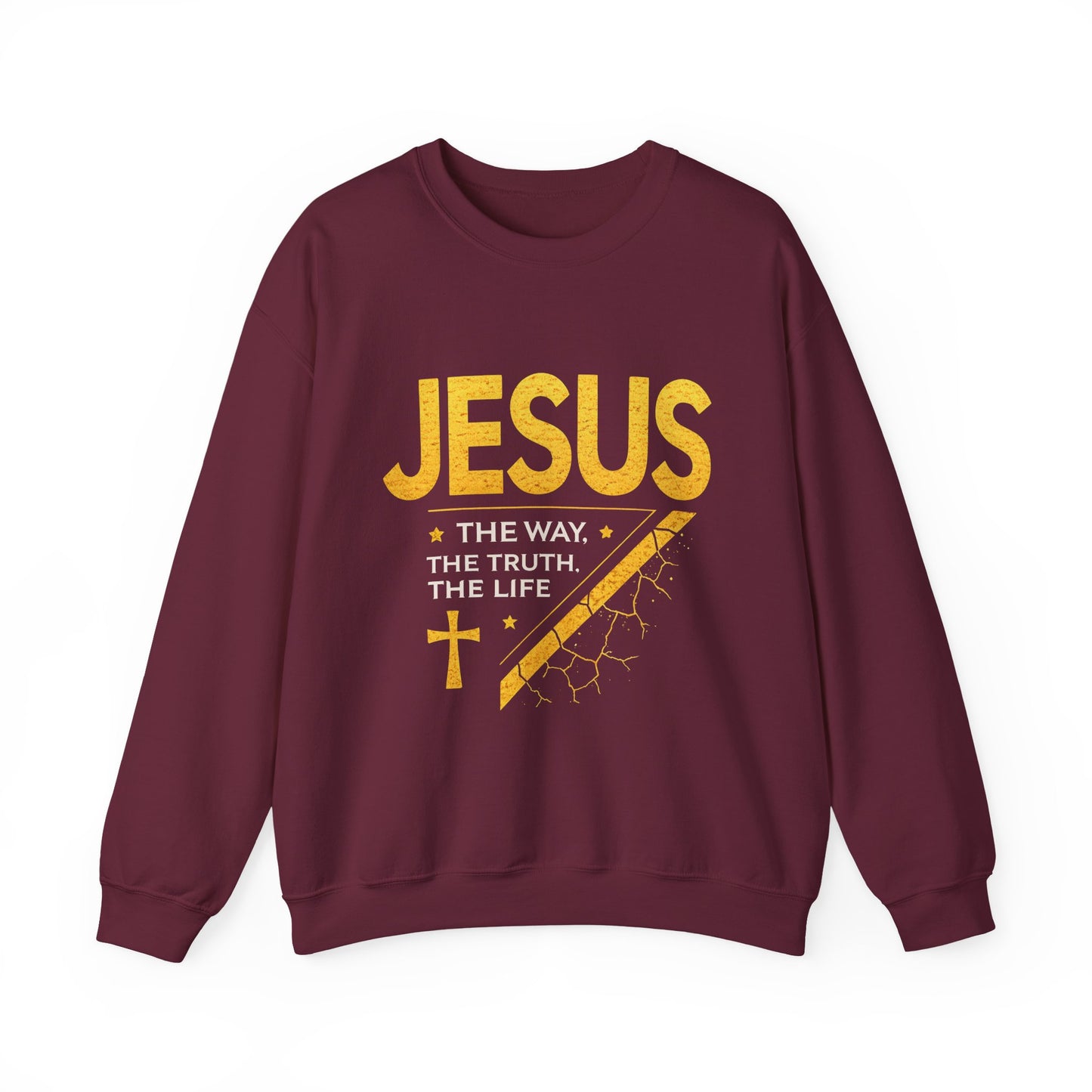 Jesus Inspirational Faith Crewneck Sweatshirt
