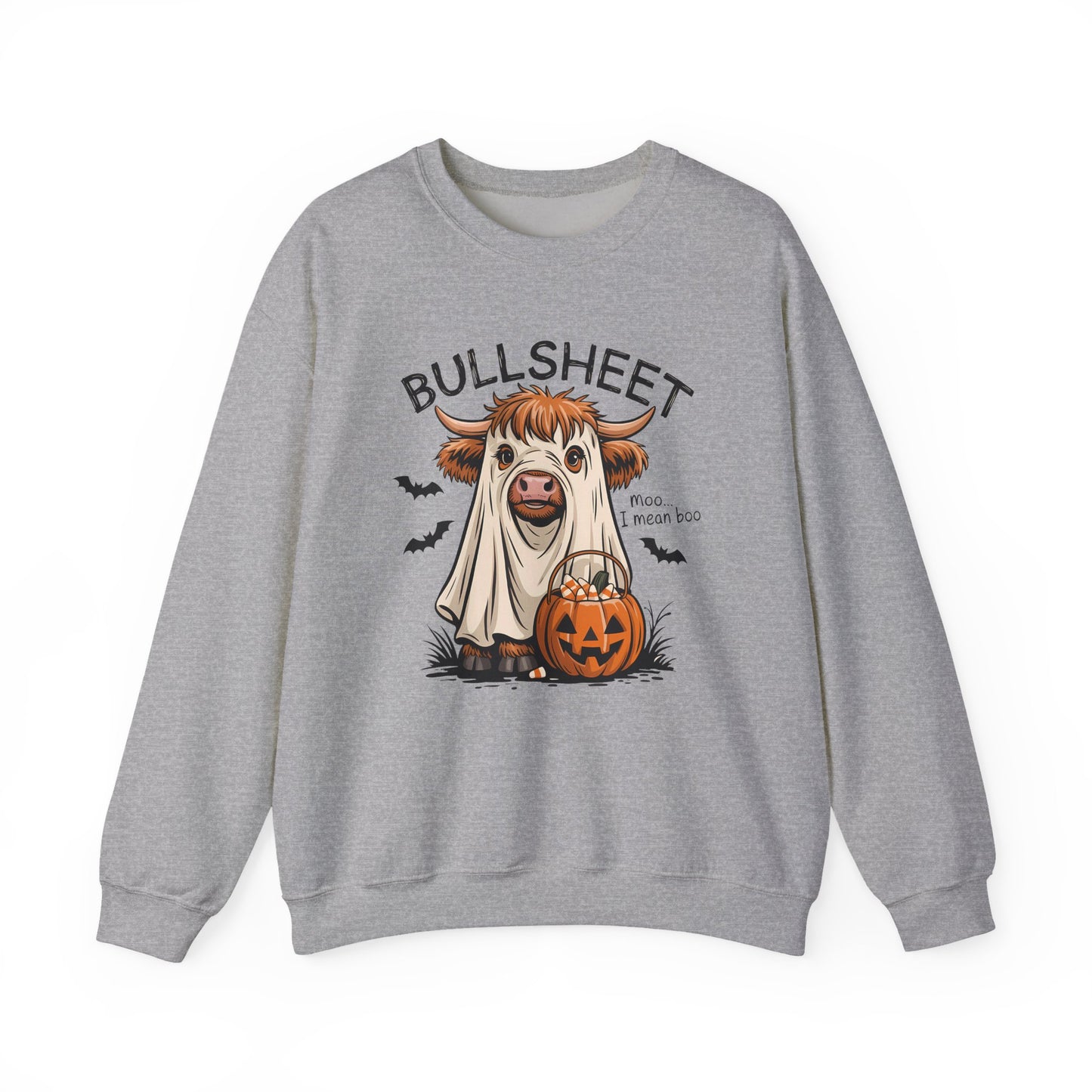 Bull Sheet Halloween Crewneck Sweatshirt - Samberule