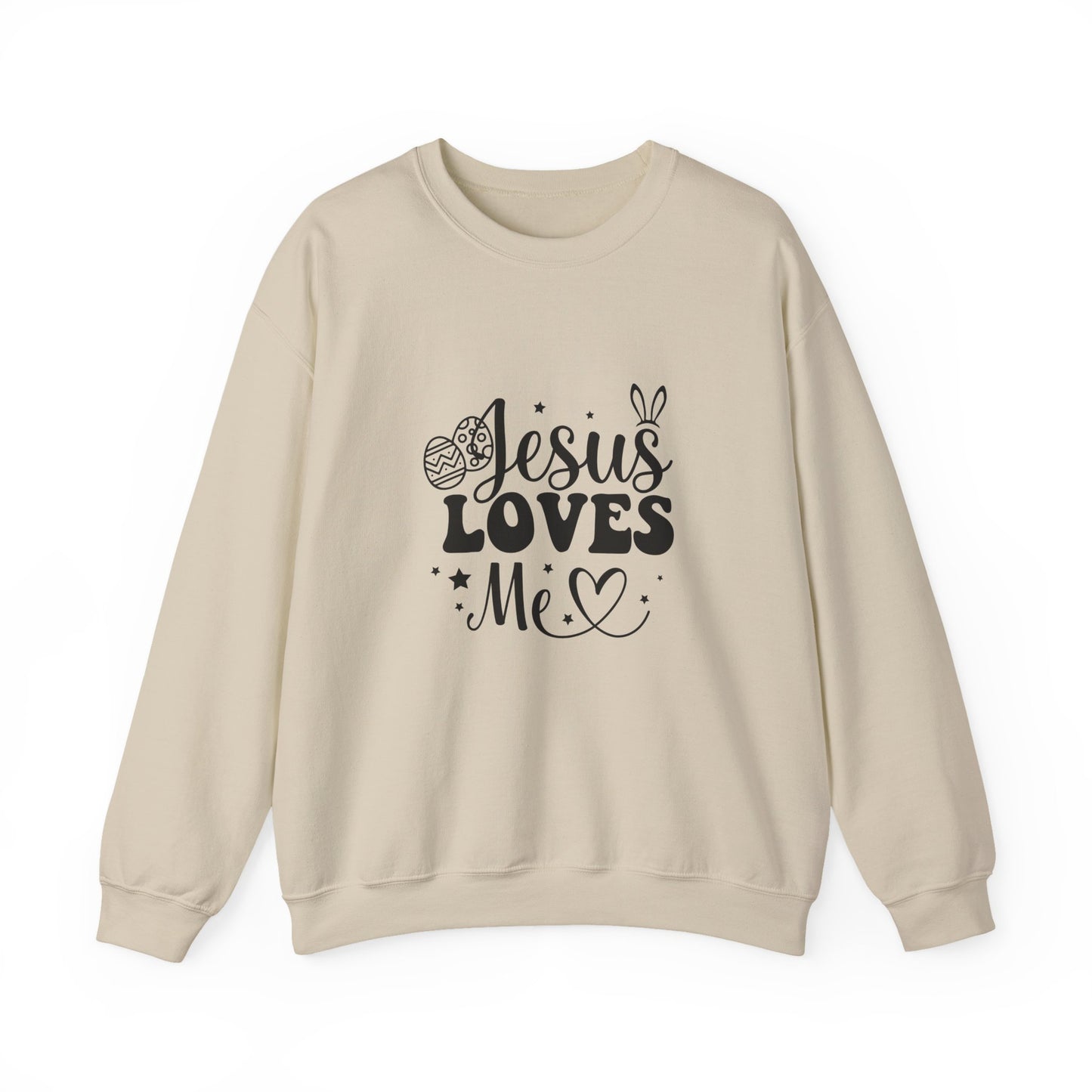 Jesus Loves Me Faith Crewneck Sweatshirt