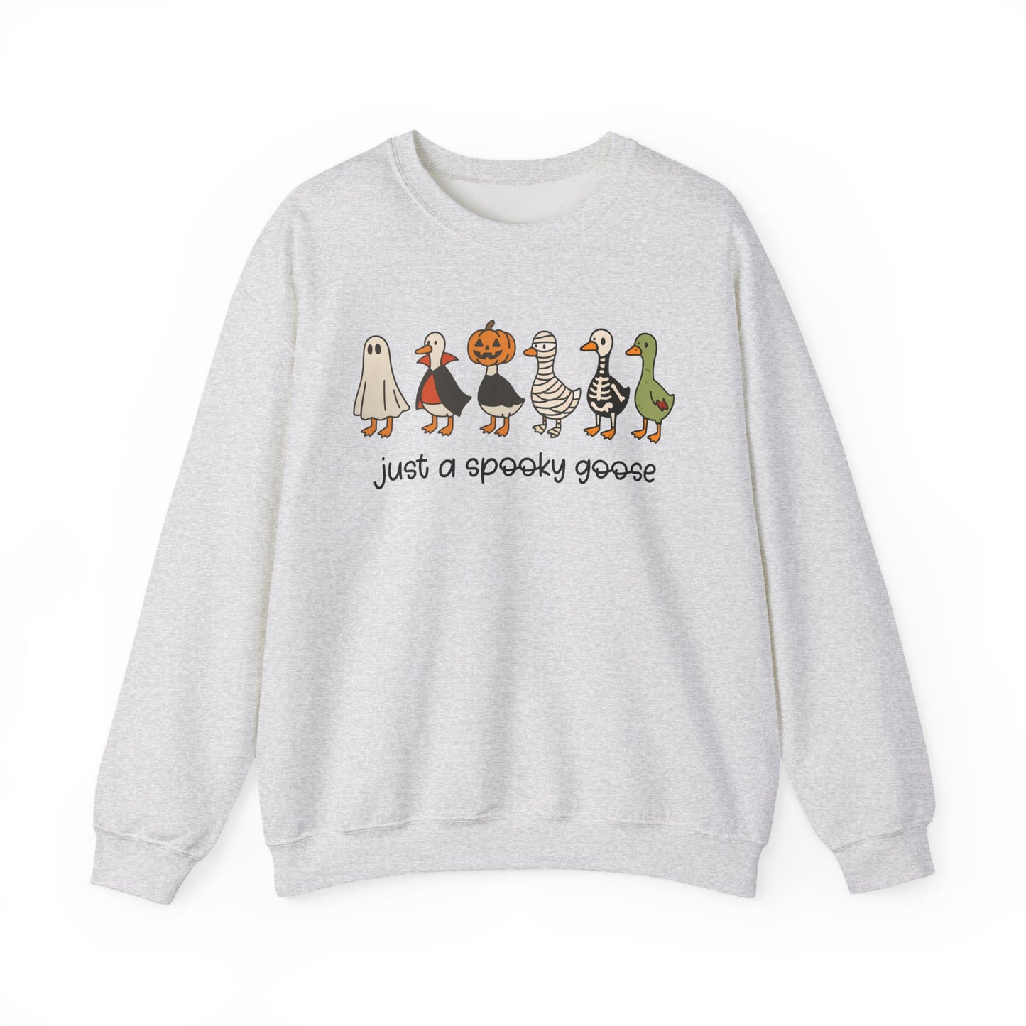 Spooky Goose Halloween Crewneck Sweatshirt - Samberule