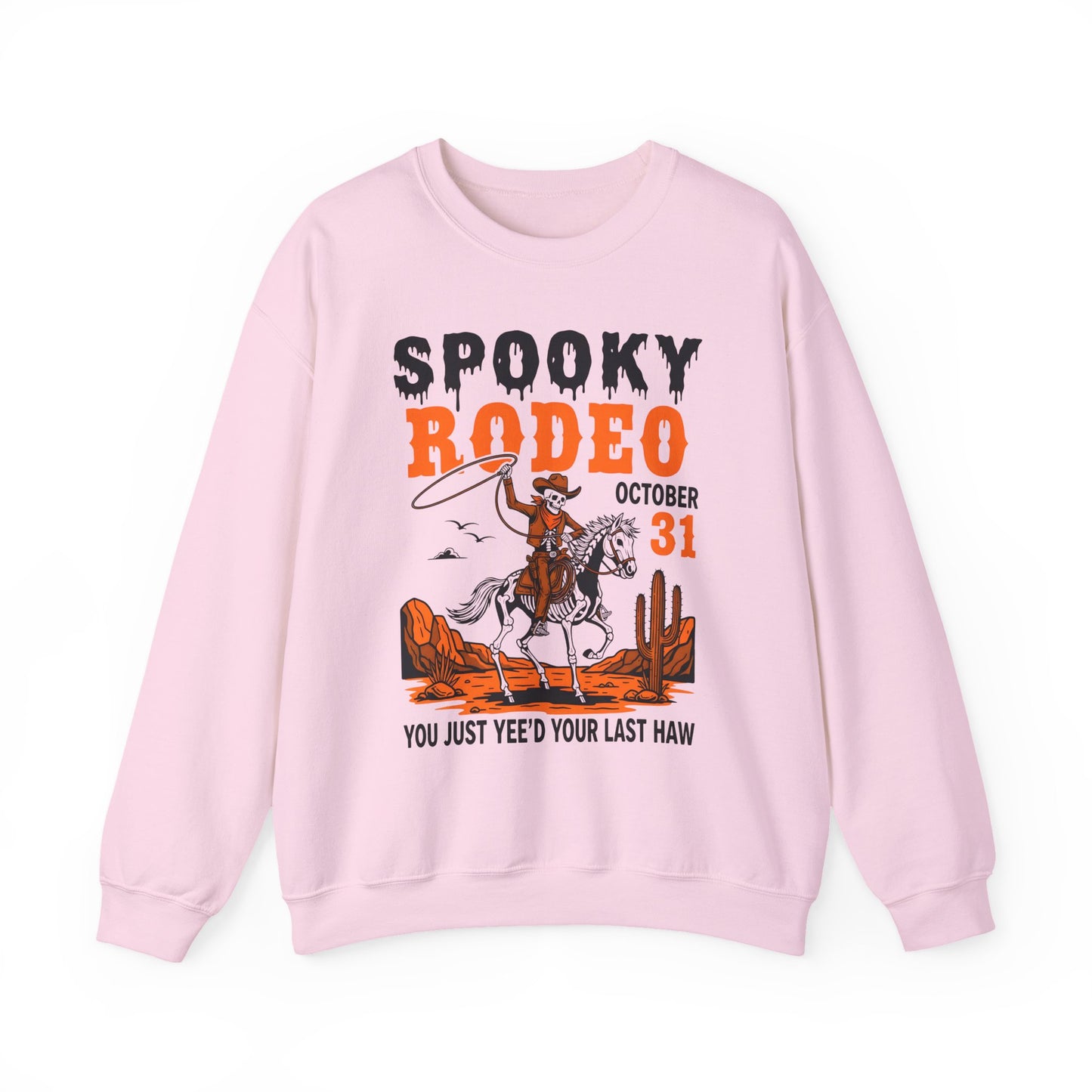 Spooky Rodeo Halloween Crewneck Sweatshirt - Samberule