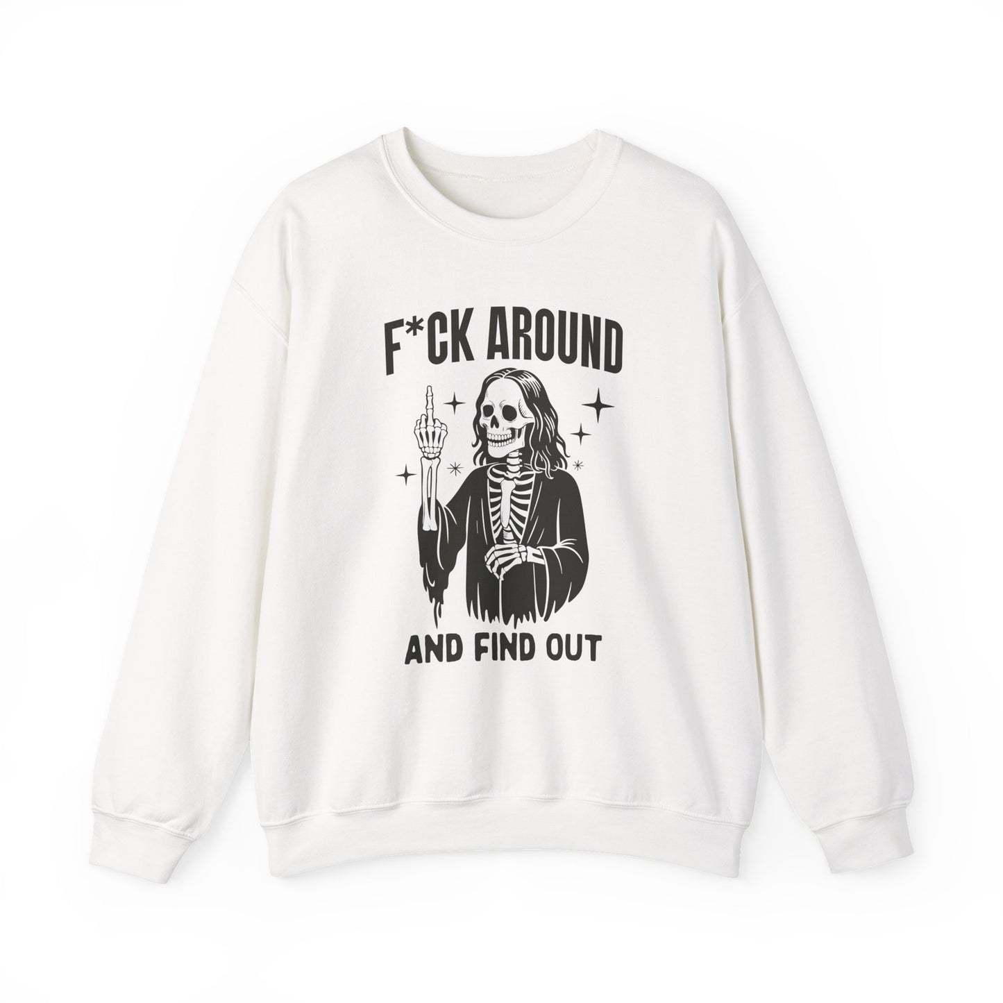 Fuck Around and Find out Halloween Crewneck Sweatshirt - Samberule