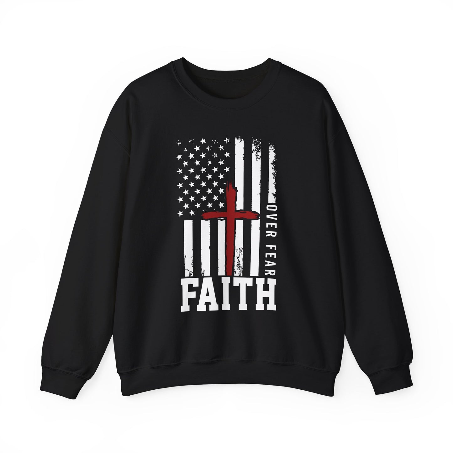 Faith Over Fear Faith Crewneck Sweatshirt