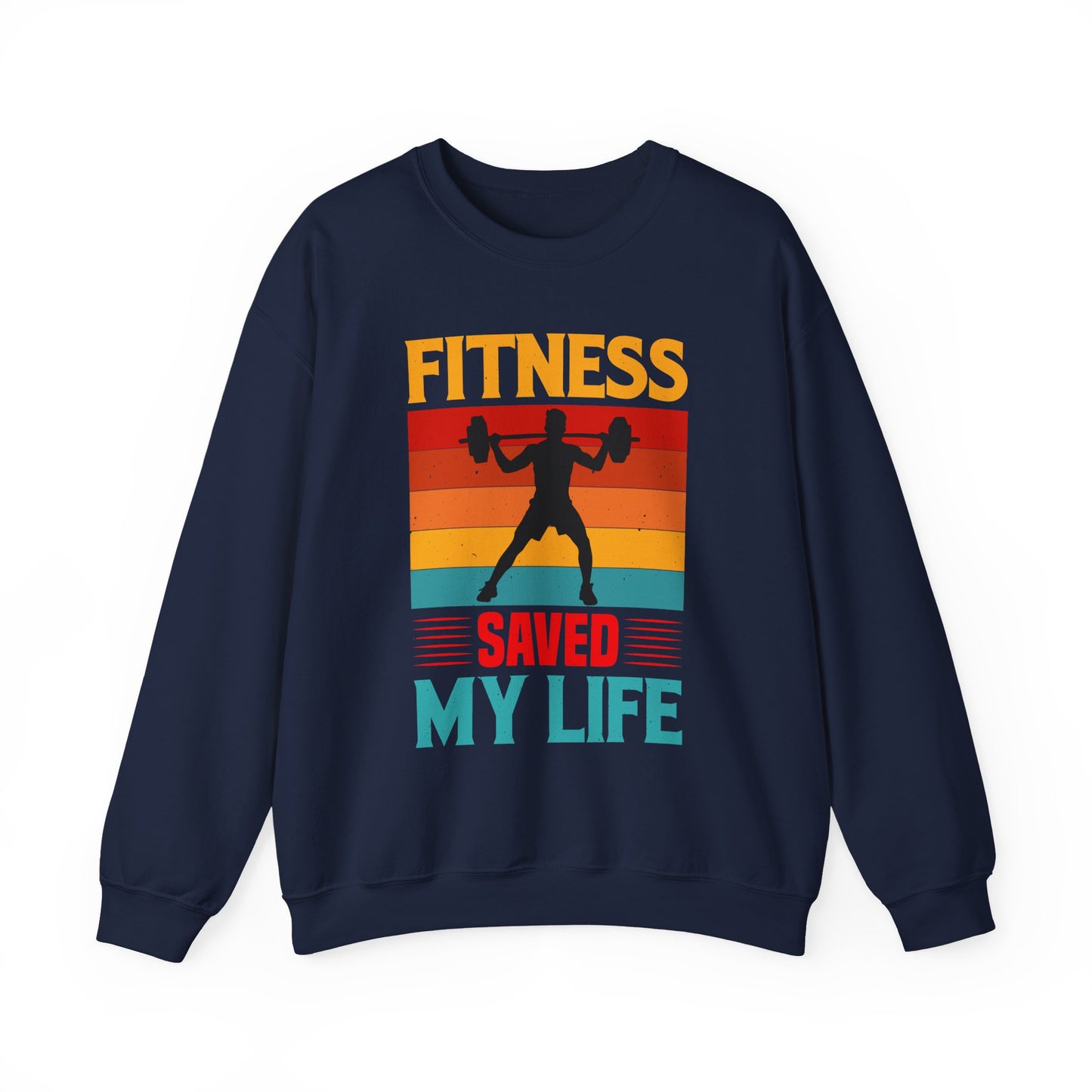 Fitness Saved My Life Gym Crewneck Sweatshirt