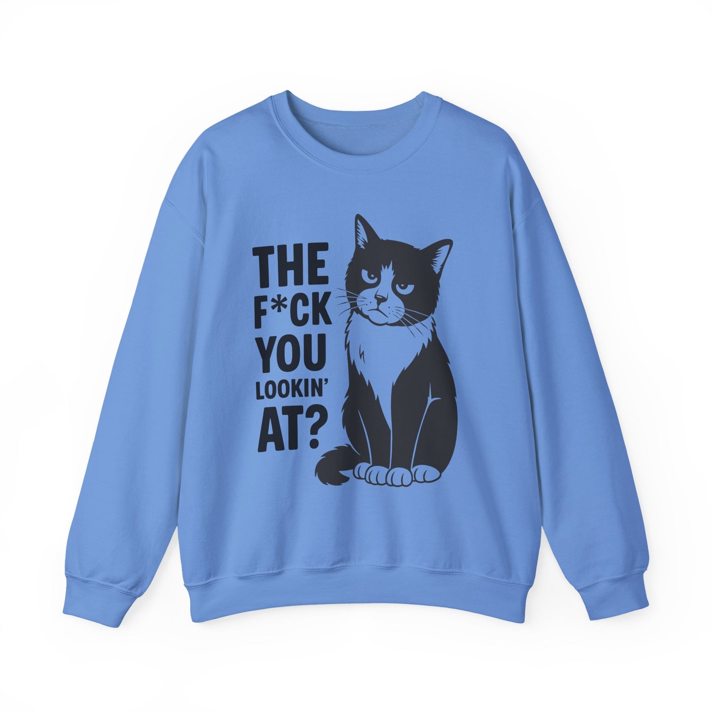 The F*ck You Lookin' At Sarcasm Crewneck Sweatshirt