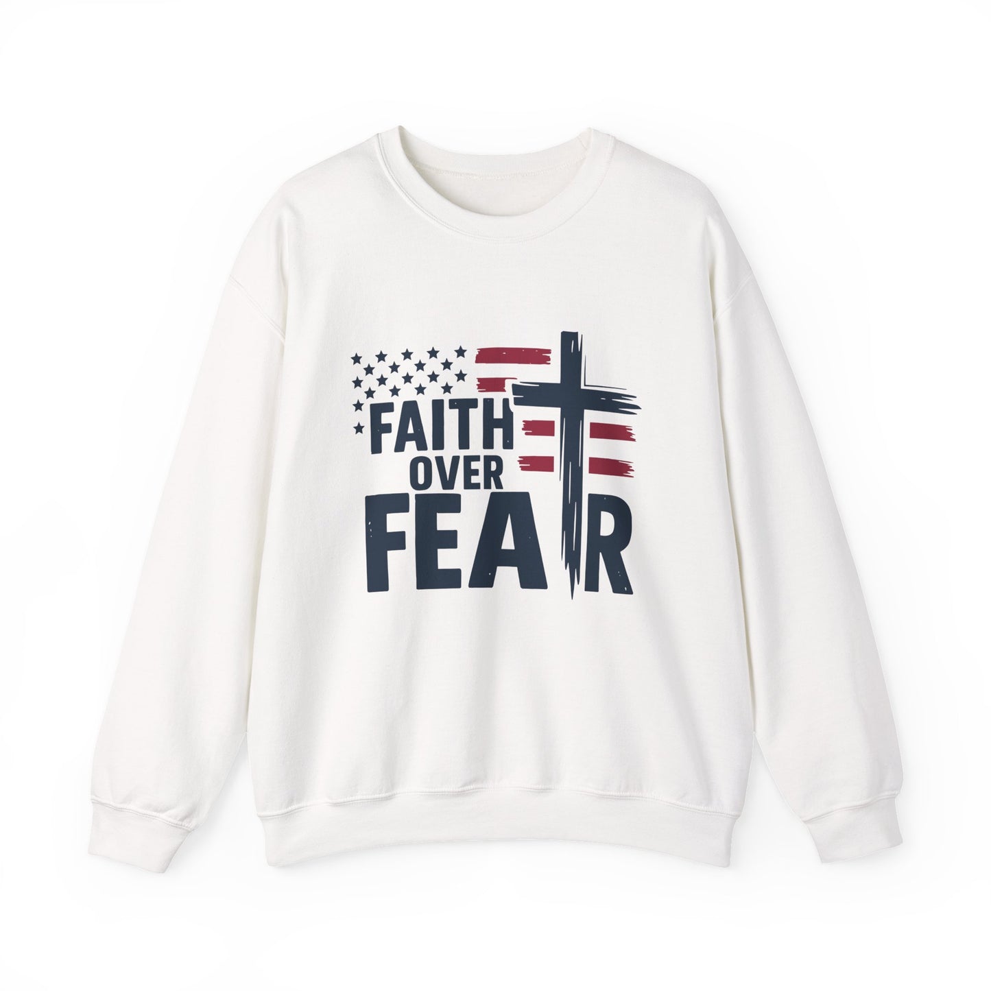 "Faith Over Fear" Faith Crewneck Sweatshirt