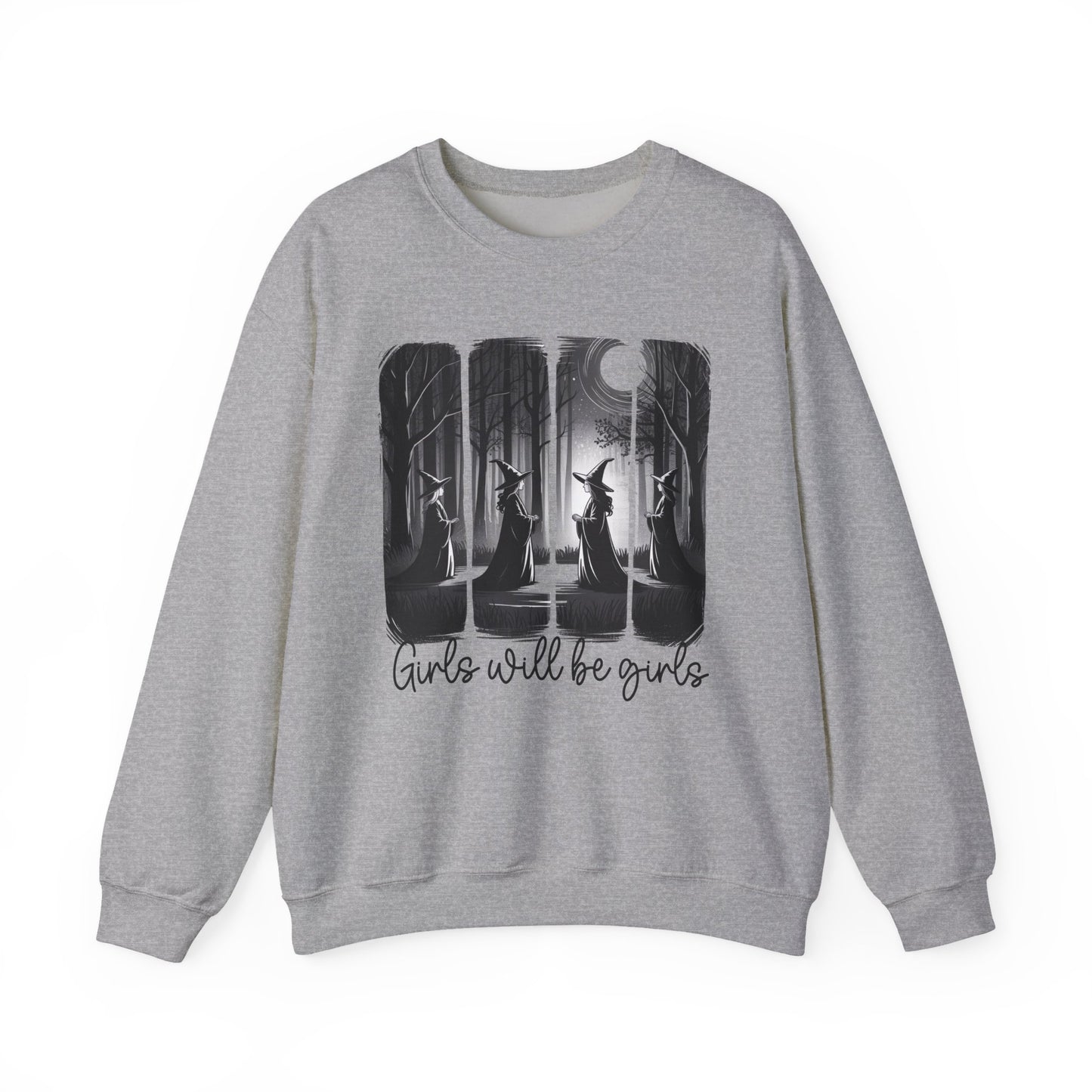 Girls Will Be Girls Halloween Crewneck Sweatshirt - Samberule