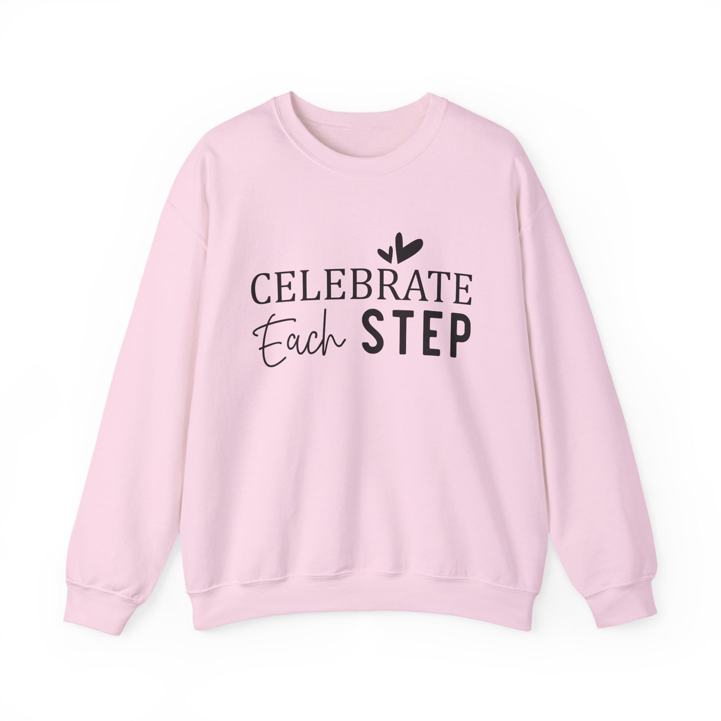 Celebrate Each Step Mental Health Crewneck Sweatshirt
