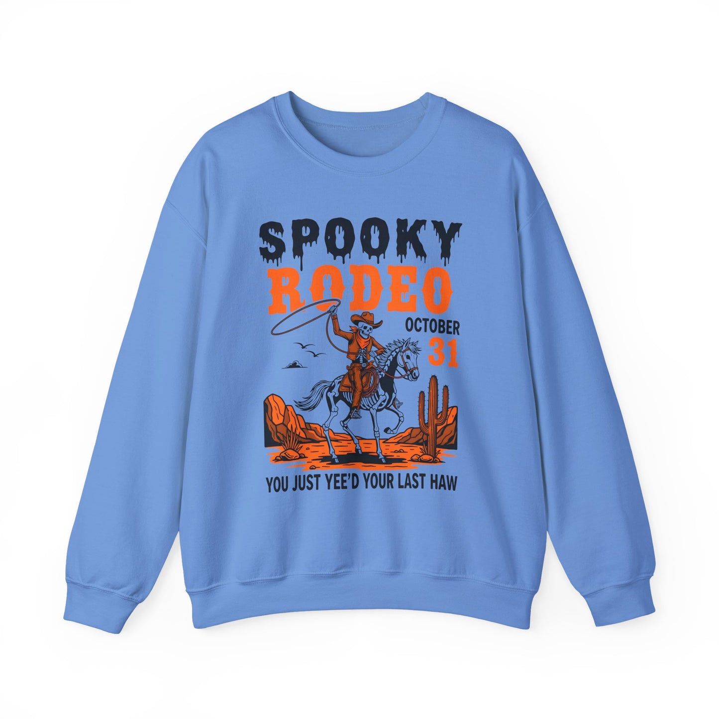 Spooky Rodeo Halloween Crewneck Sweatshirt - Samberule
