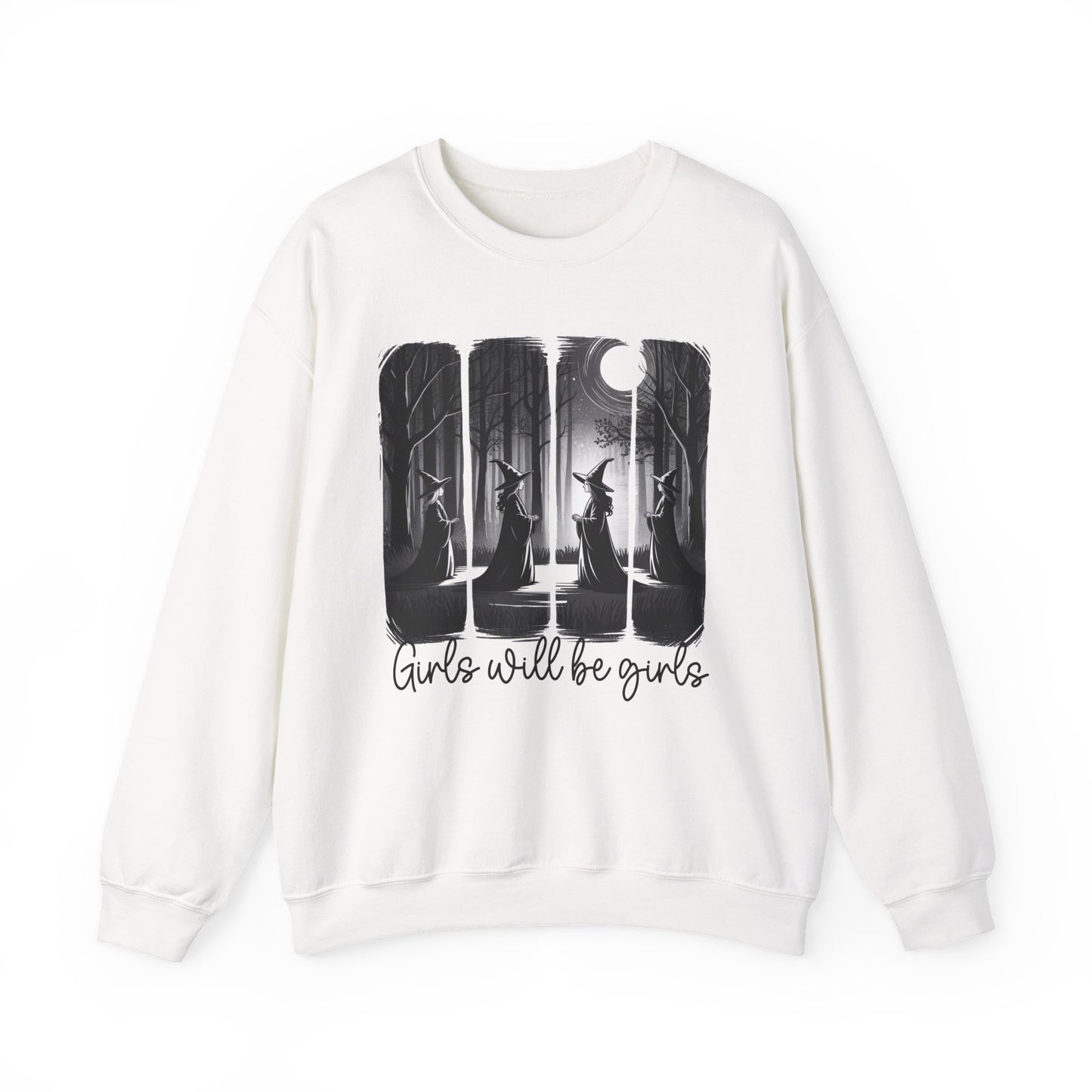 Girls Will Be Girls Halloween Crewneck Sweatshirt - Samberule