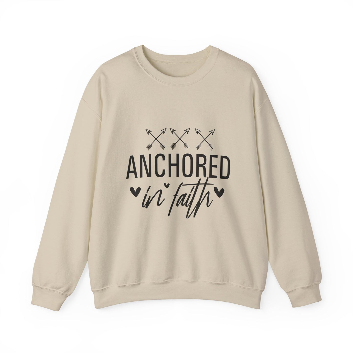 Anchored In Faith Crewneck Sweatshirt