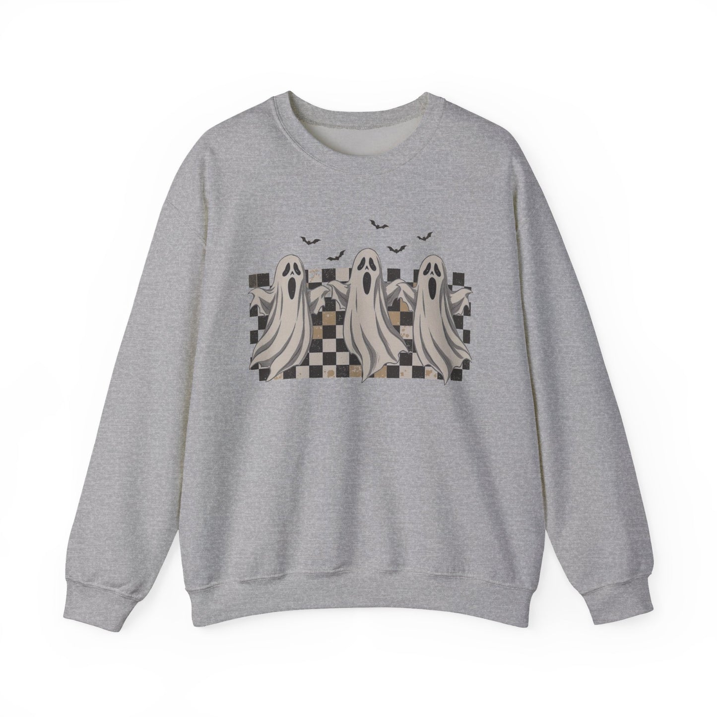 Spooky Ghosts Halloween Crewneck Sweatshirt - Samberule