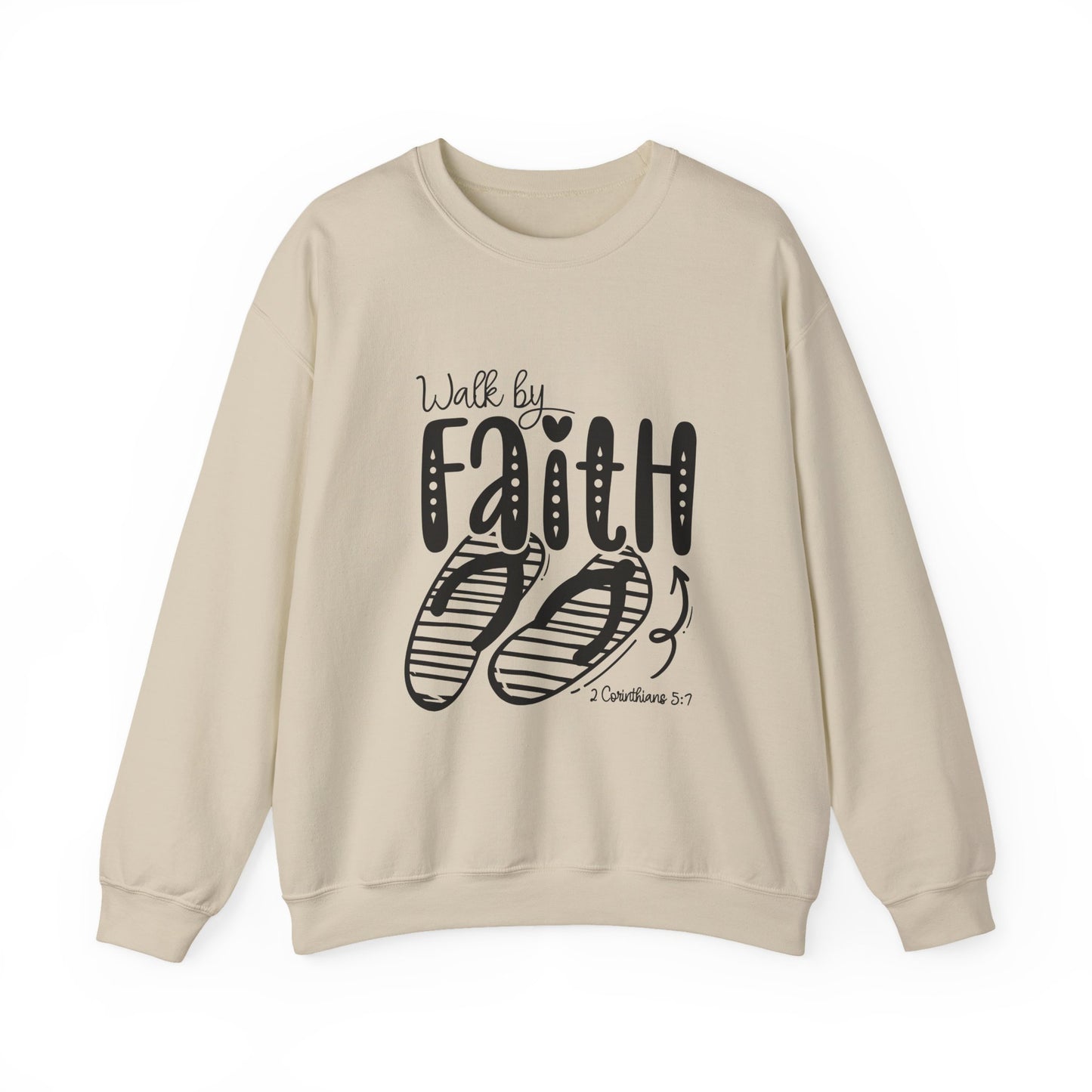 Walk By Faith Crewneck Sweatshirt