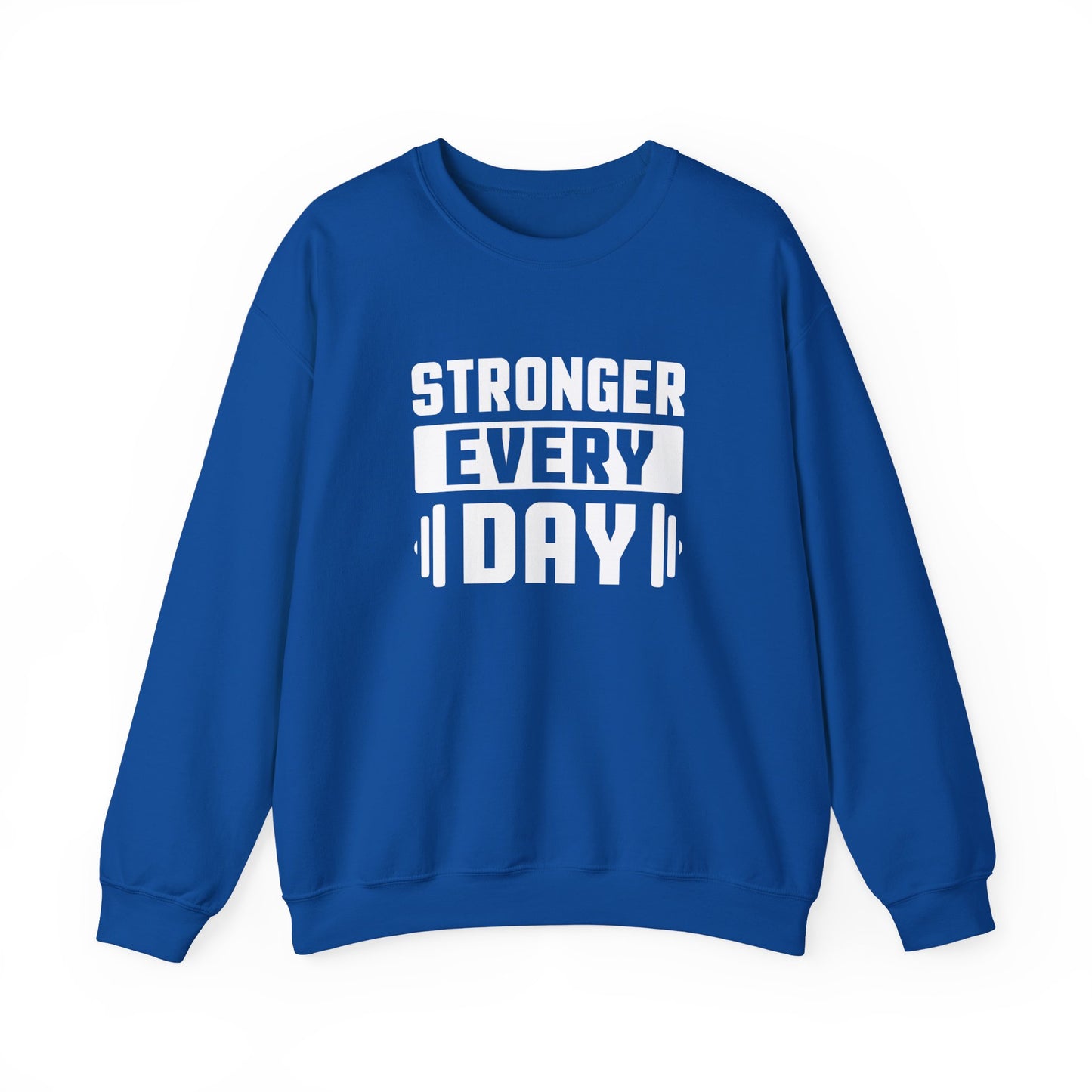 Stronger Every Day Gym Crewneck Sweatshirt