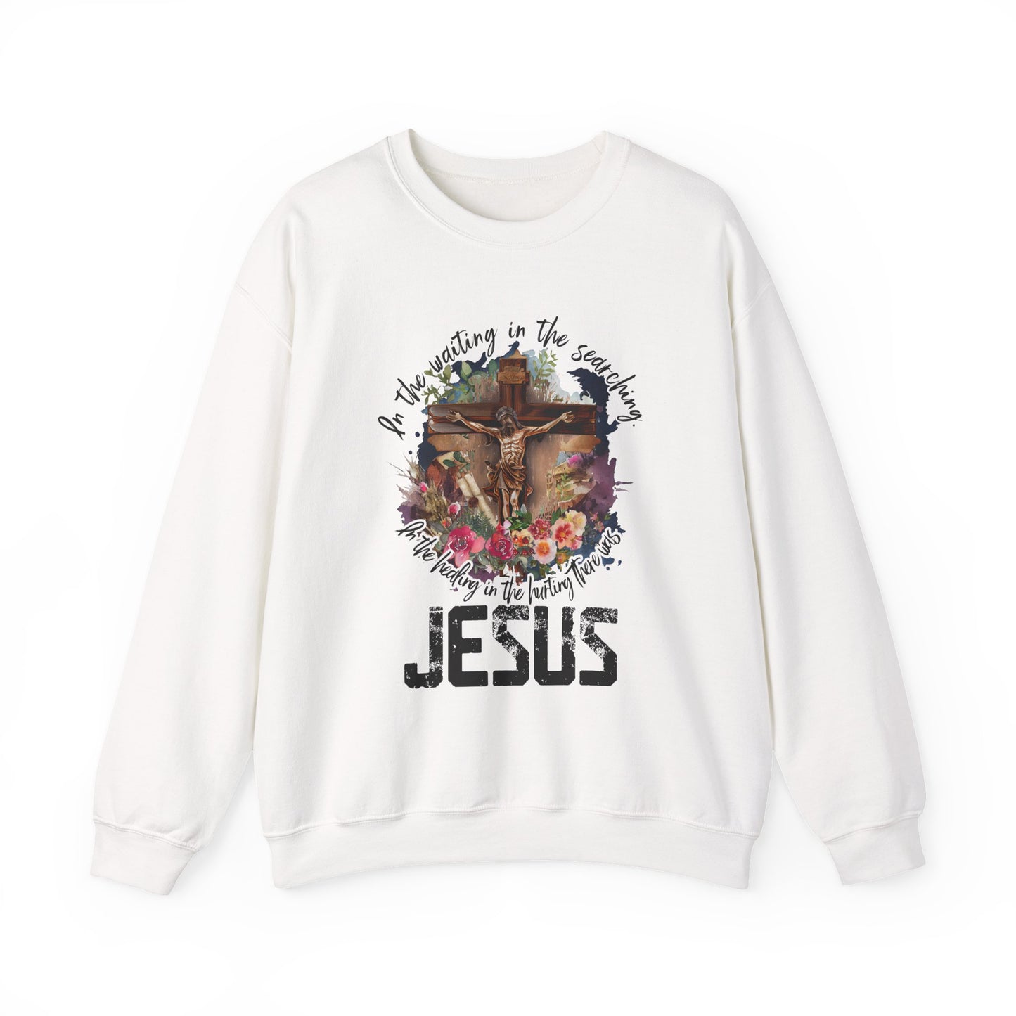 Spiritual Jesus Faith Crewneck Sweatshirt