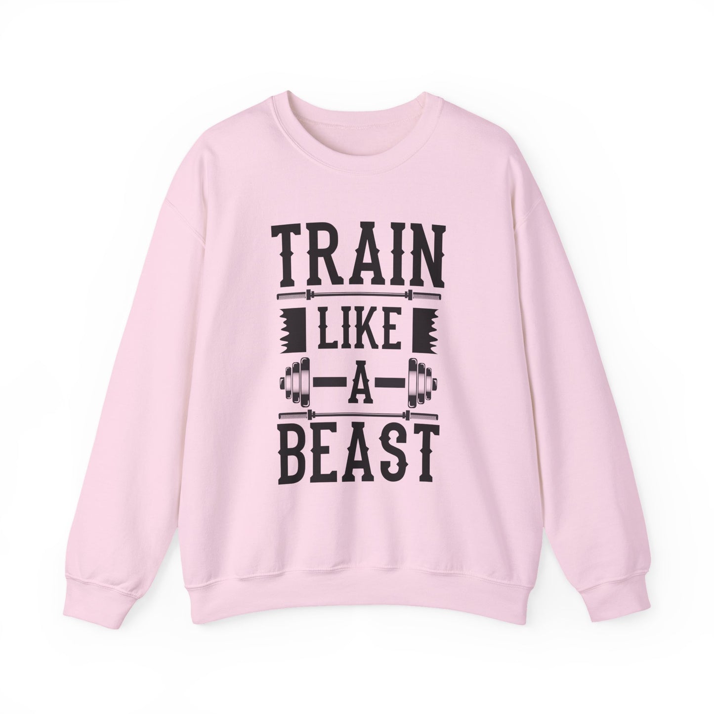 Train Like a Beast Gym Crewneck Sweatshirt
