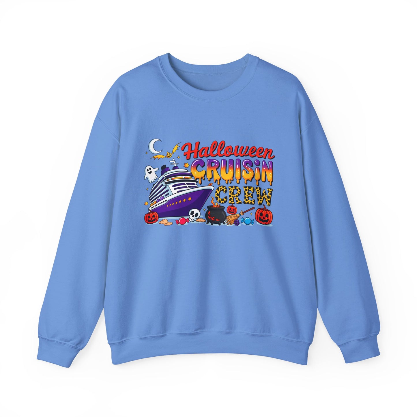 Cruisin' Crew Halloween Crewneck Sweatshirt - Samberule