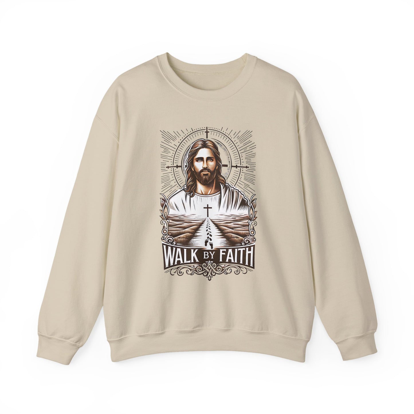 Jesus Inspired Faith Crewneck Sweatshirt