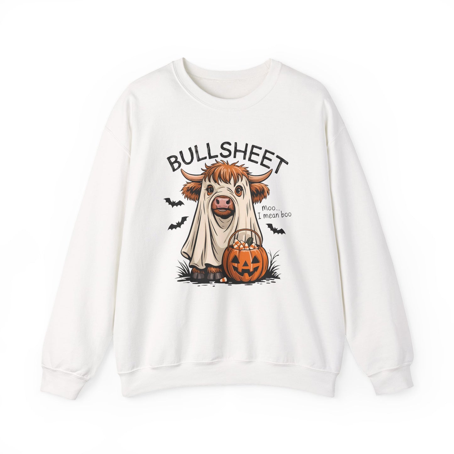 Bull Sheet Halloween Crewneck Sweatshirt - Samberule