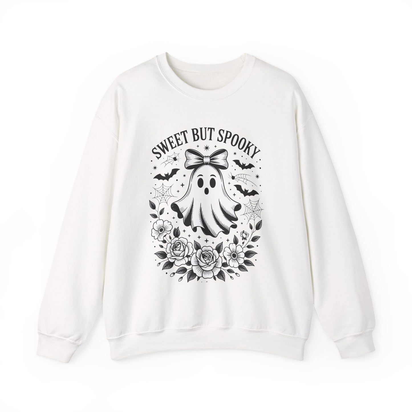 Sweet But Spooky Halloween Crewneck Sweatshirt - Samberule