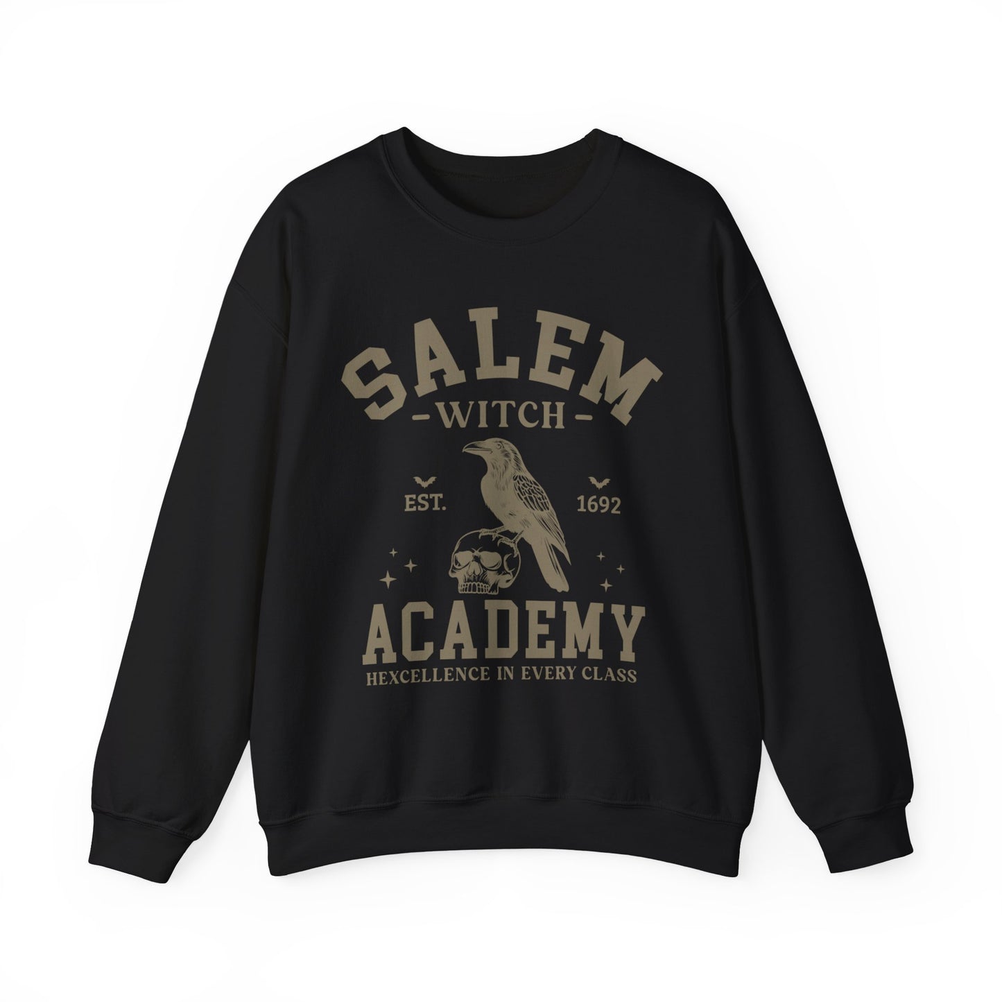 Salem Witch Academy Halloween Crewneck Sweatshirt - Samberule
