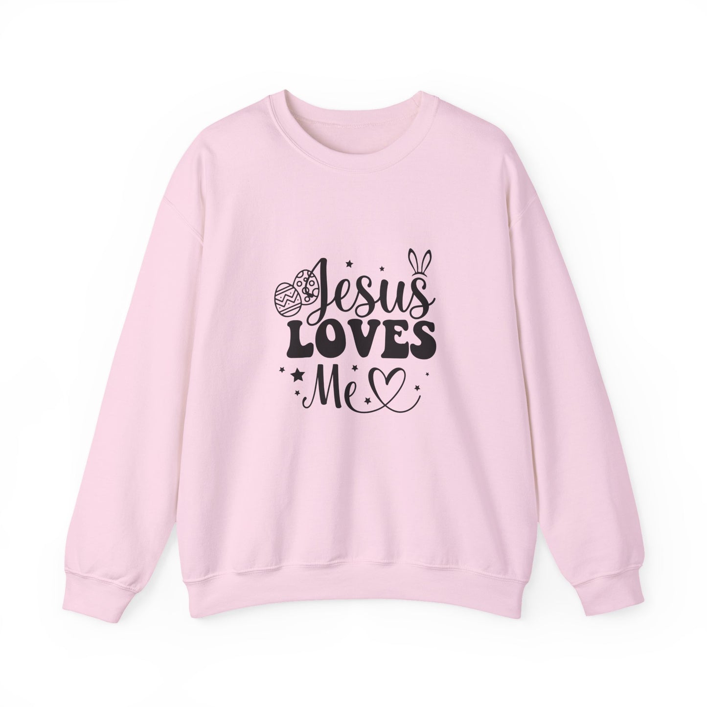 Jesus Loves Me Faith Crewneck Sweatshirt