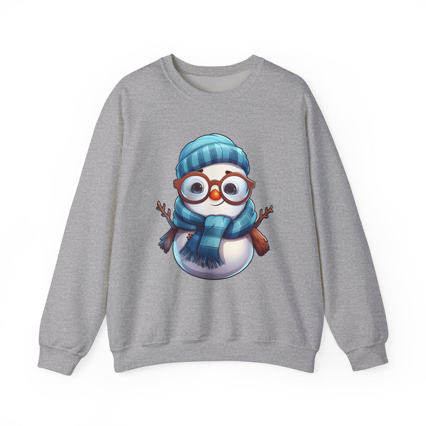 Cute Snowman Christmas Crewneck Sweatshirt