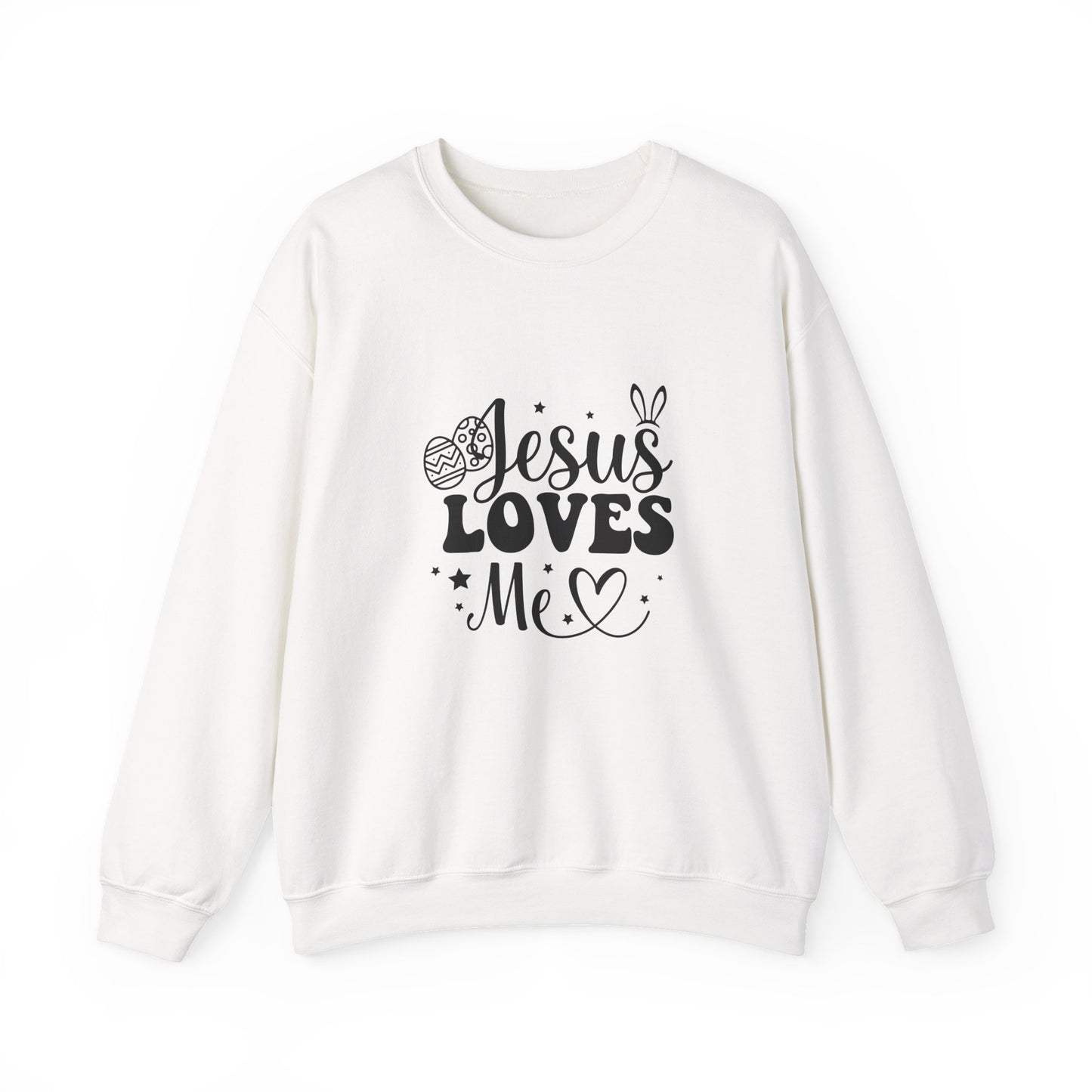 Jesus Loves Me Faith Crewneck Sweatshirt