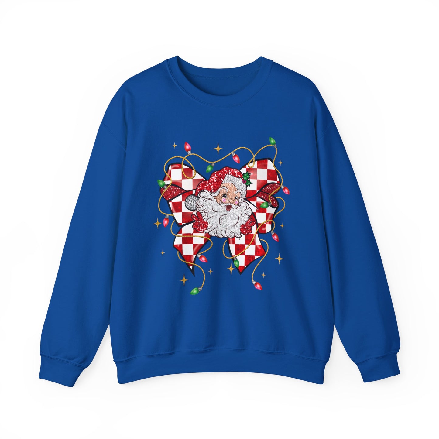 Santa Valentine’s Christmas Crewneck Sweatshirt