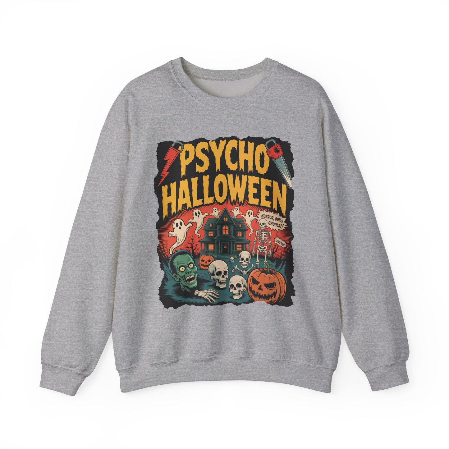 Psycho Halloween Crewneck Sweatshirt - Samberule