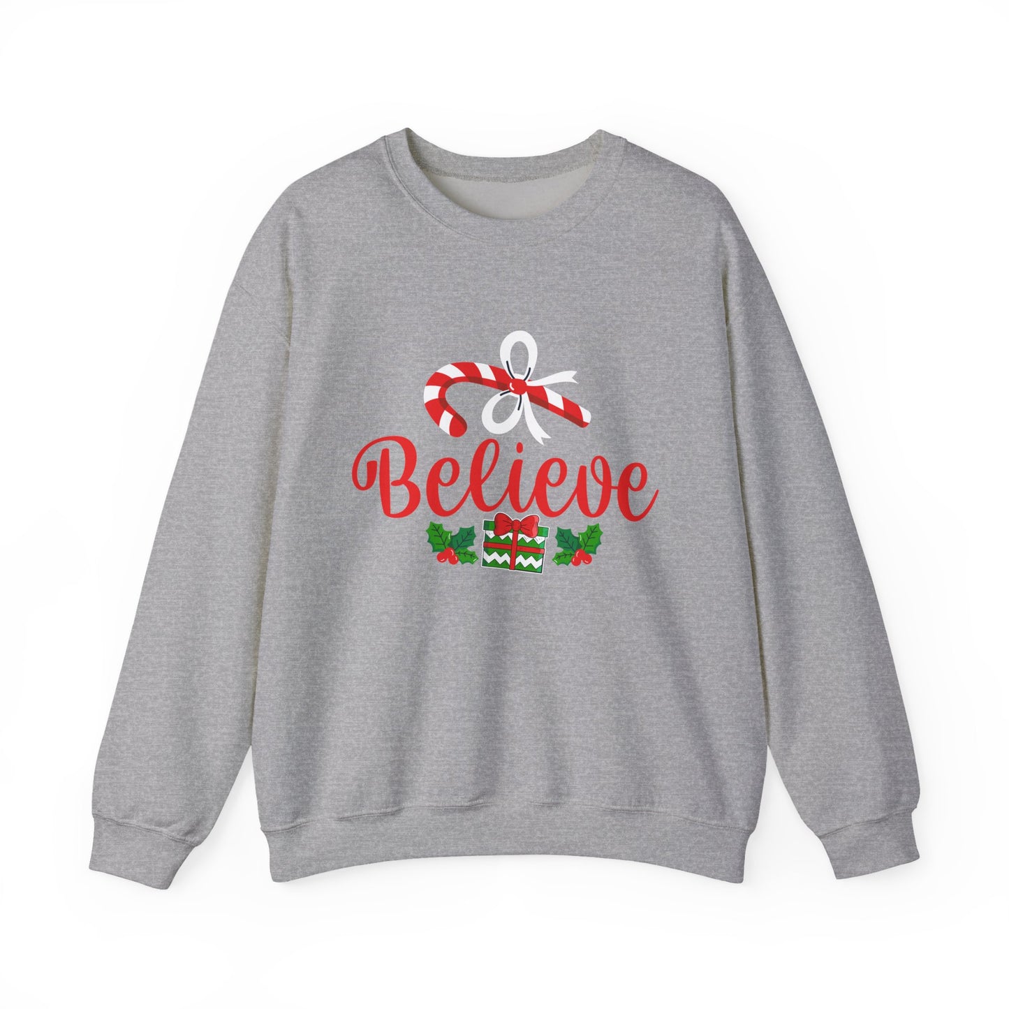 Believe Christmas Crewneck Sweatshirt