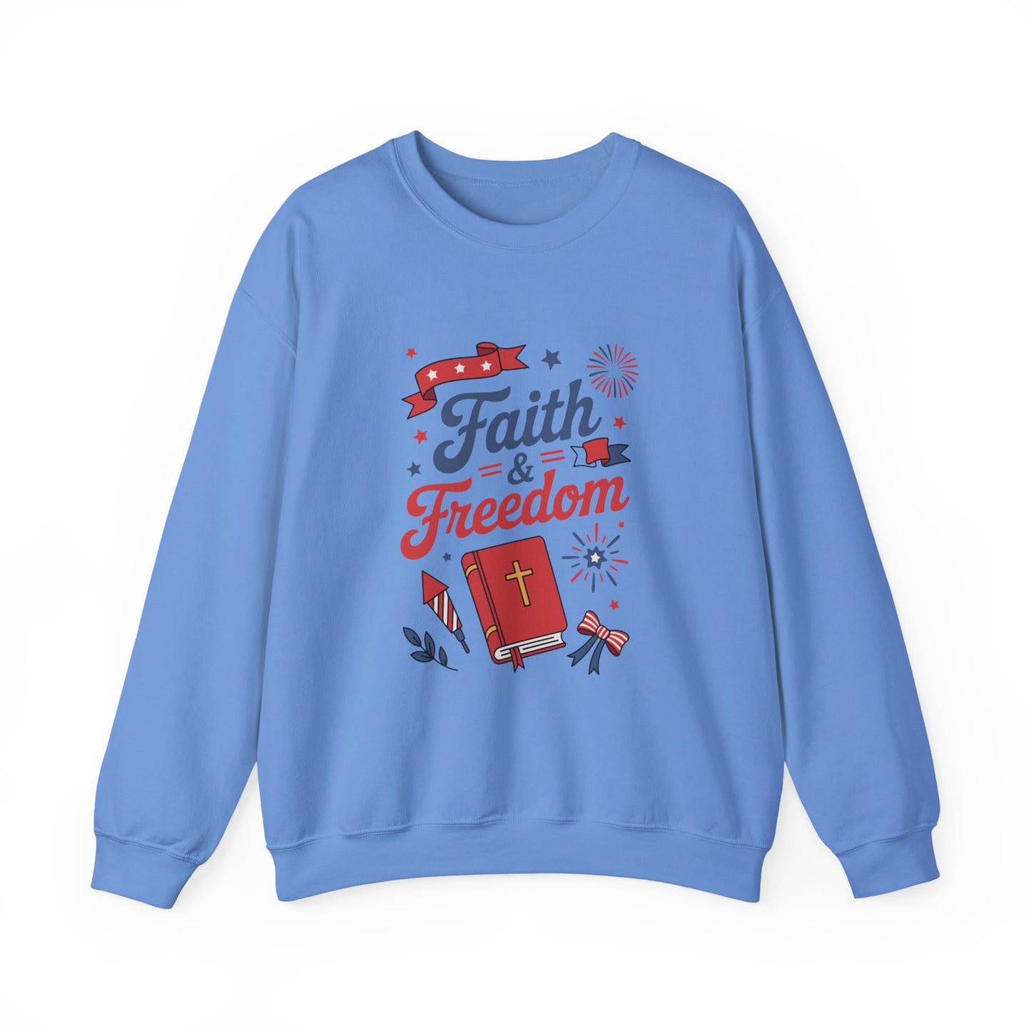 "Faith & Freedom" Faith Crewneck Sweatshirt