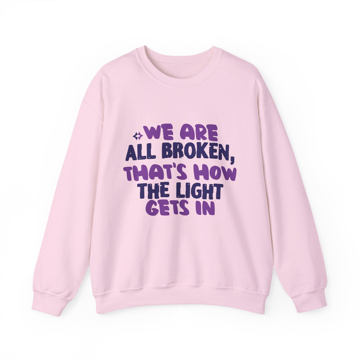 Perfect for Self-Care Motivational Mental Health Crewneck Sweatshirt