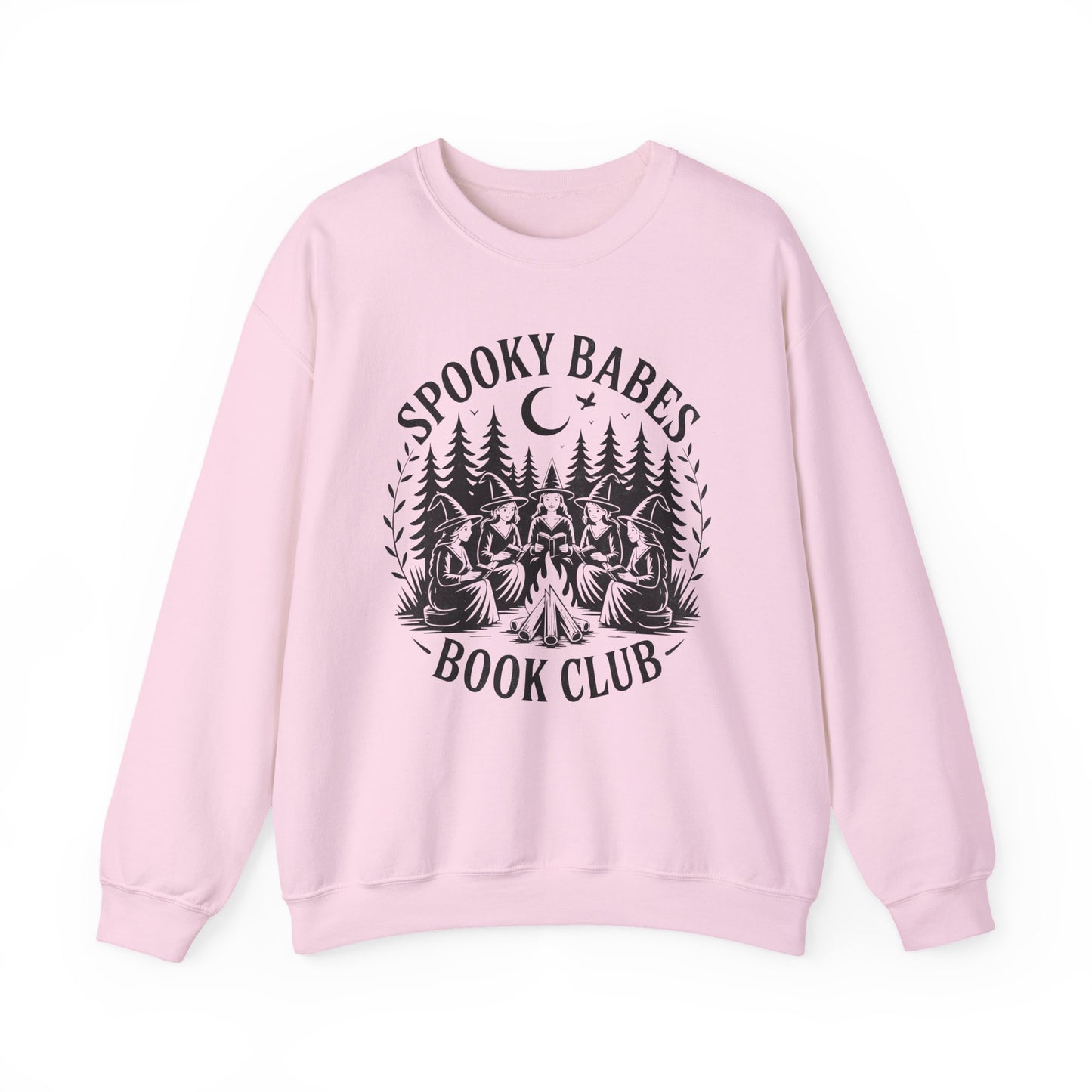 Spooky Babes Book Club Halloween Crewneck Sweatshirt - Samberule