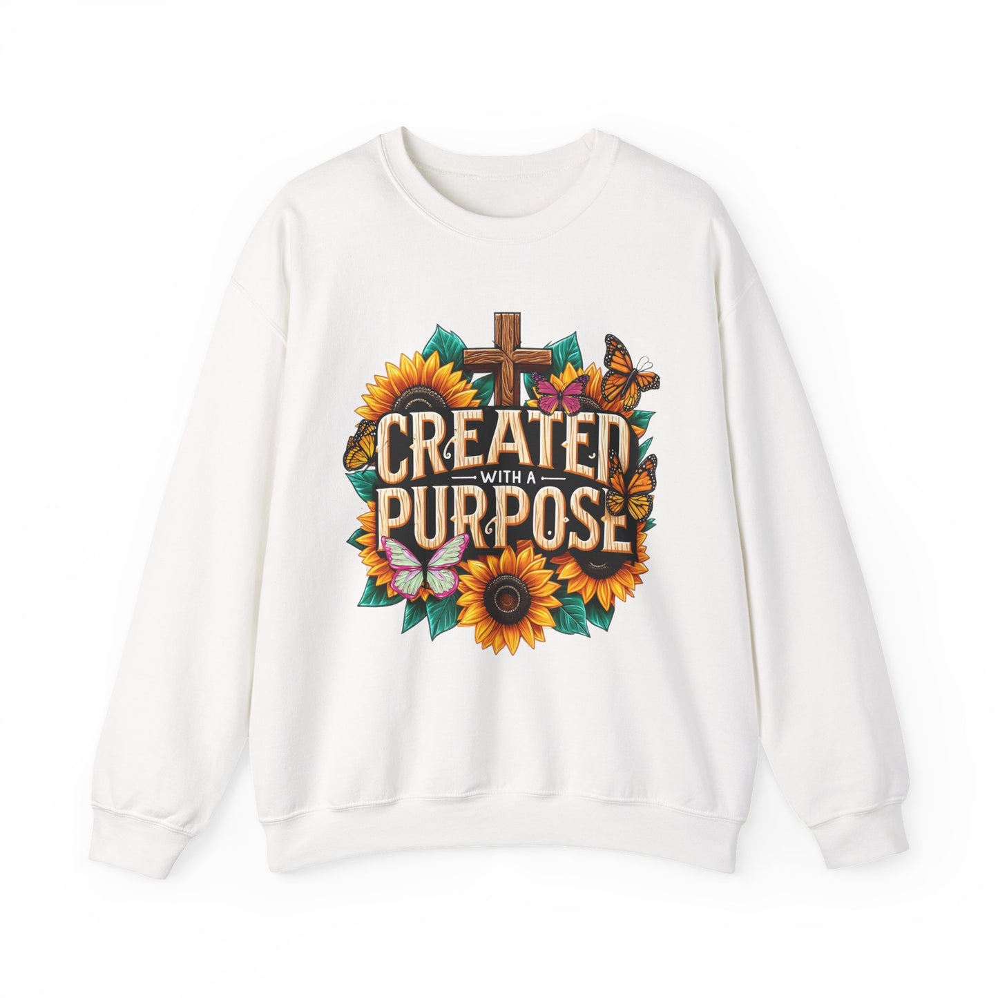 Created Purpose Faith Crewneck Sweatshirt