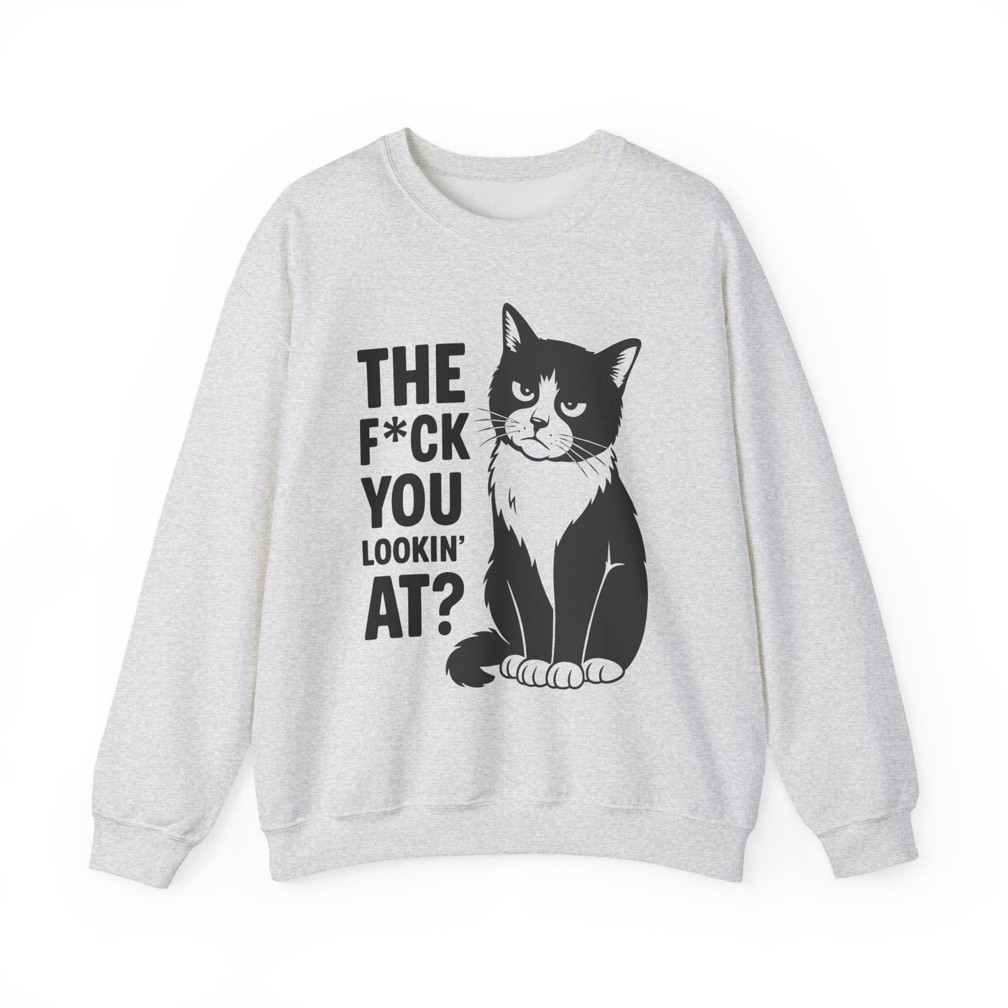The F*ck You Lookin' At Sarcasm Crewneck Sweatshirt