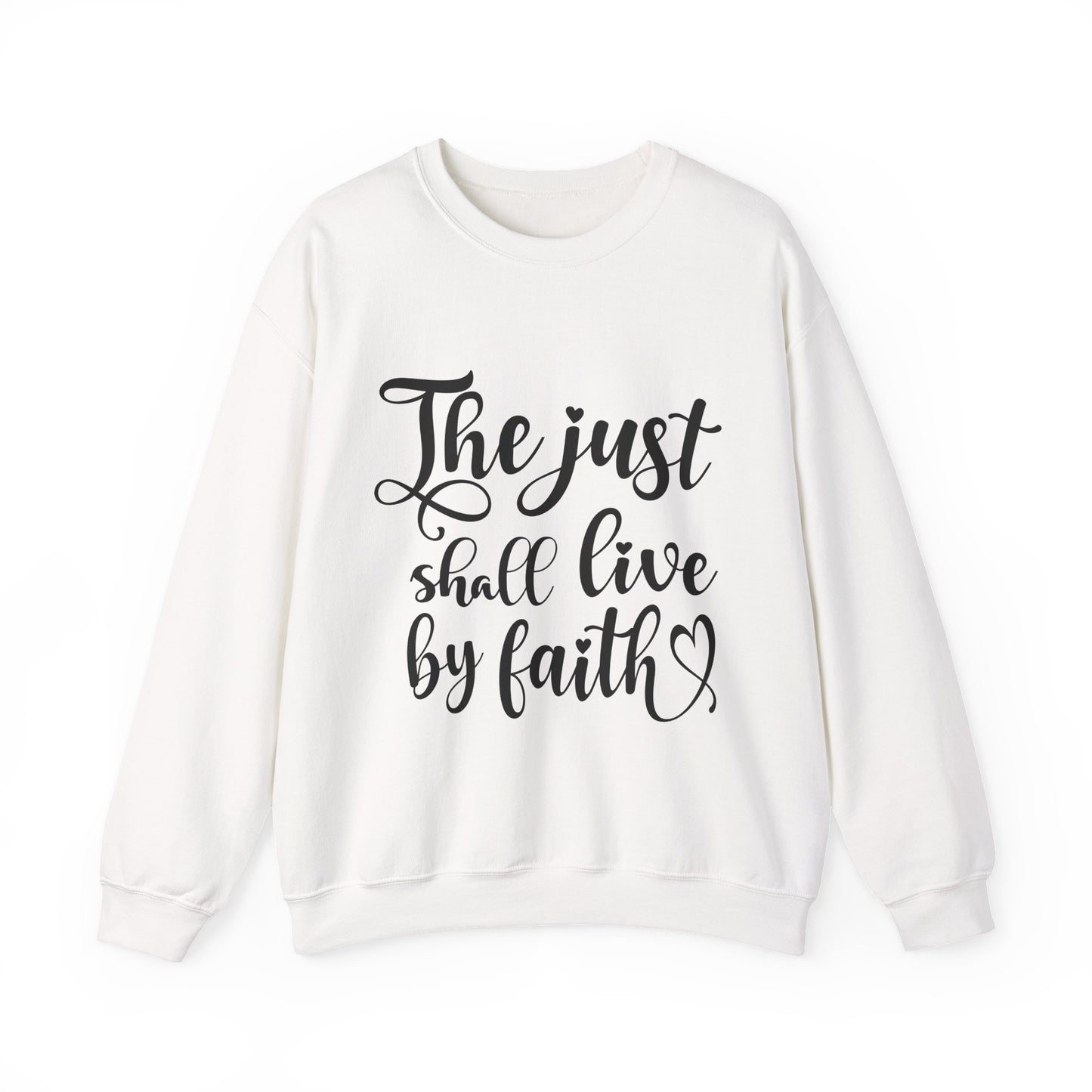 The Just Shall Live By Faith Crewneck Sweatshirt