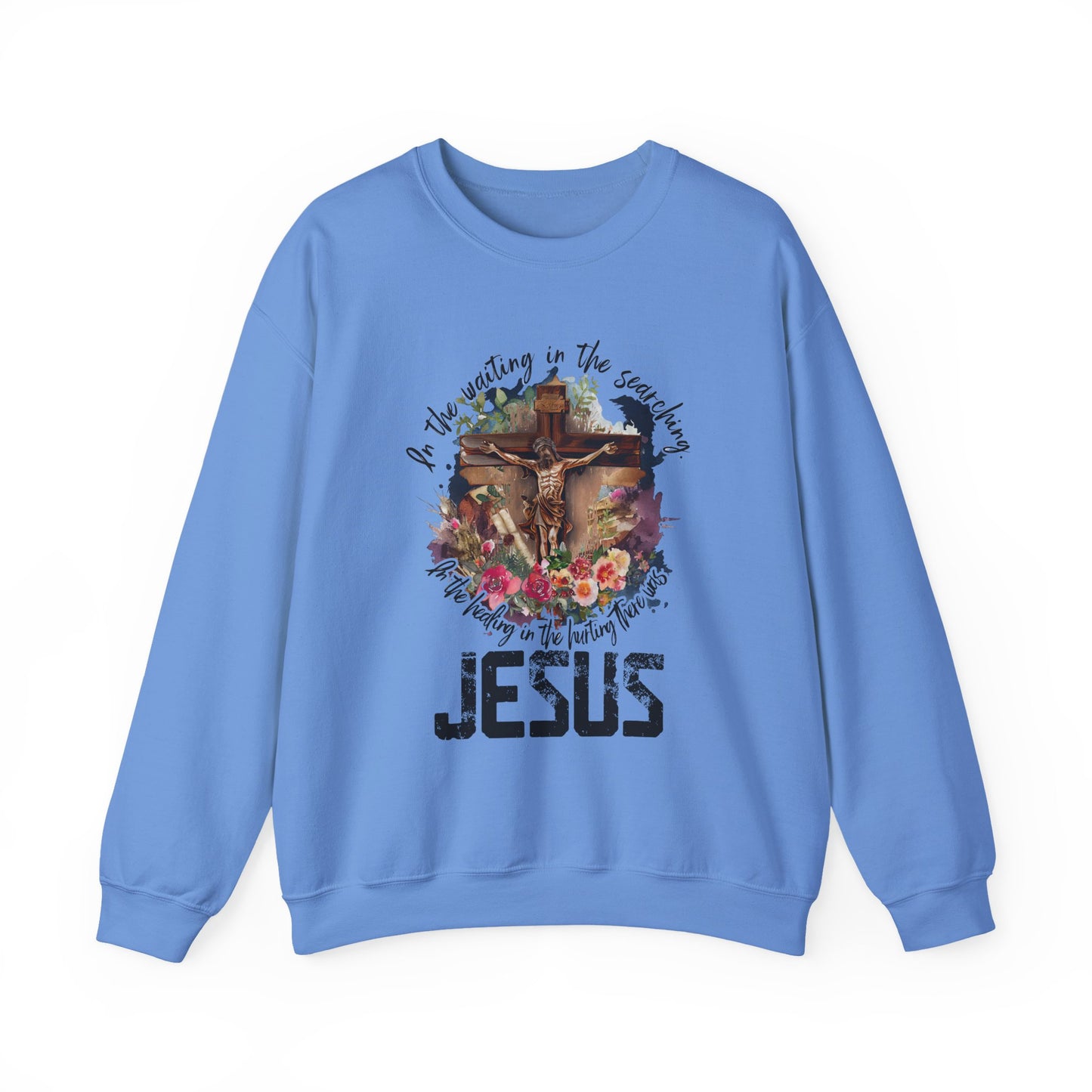 Spiritual Jesus Faith Crewneck Sweatshirt