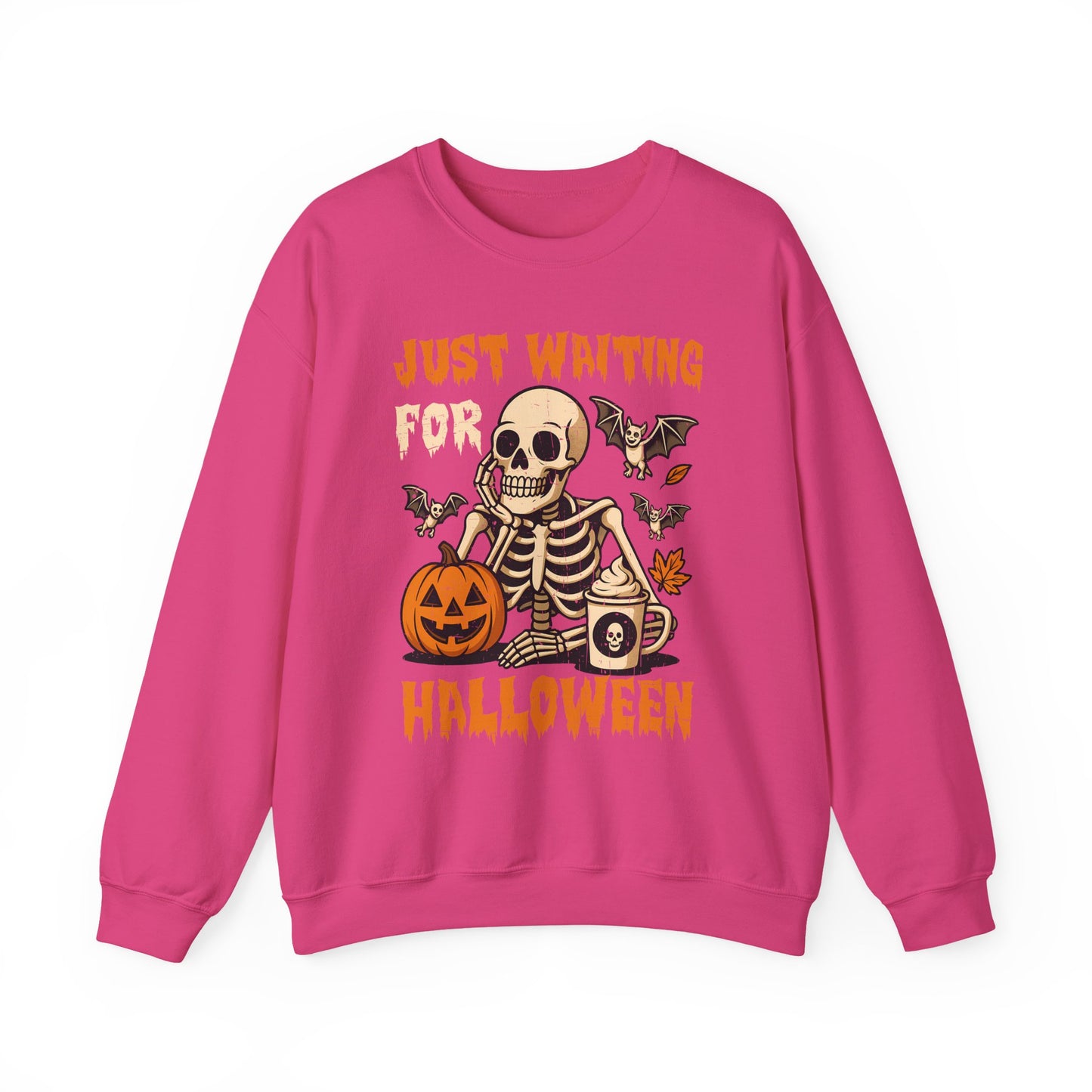 Just Waiting for Halloween Crewneck Sweatshirt - Samberule