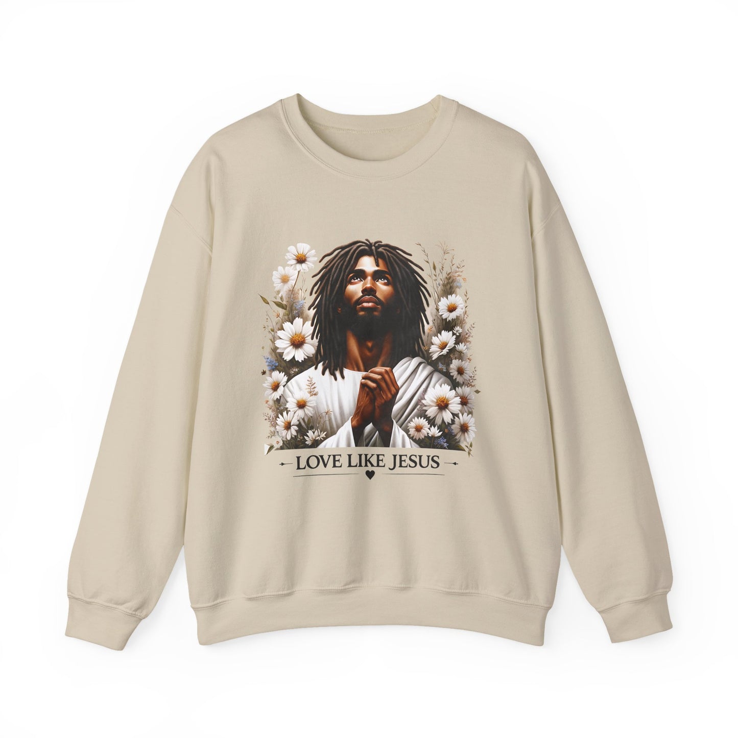 Love Like Jesus Faith Crewneck Sweatshirt