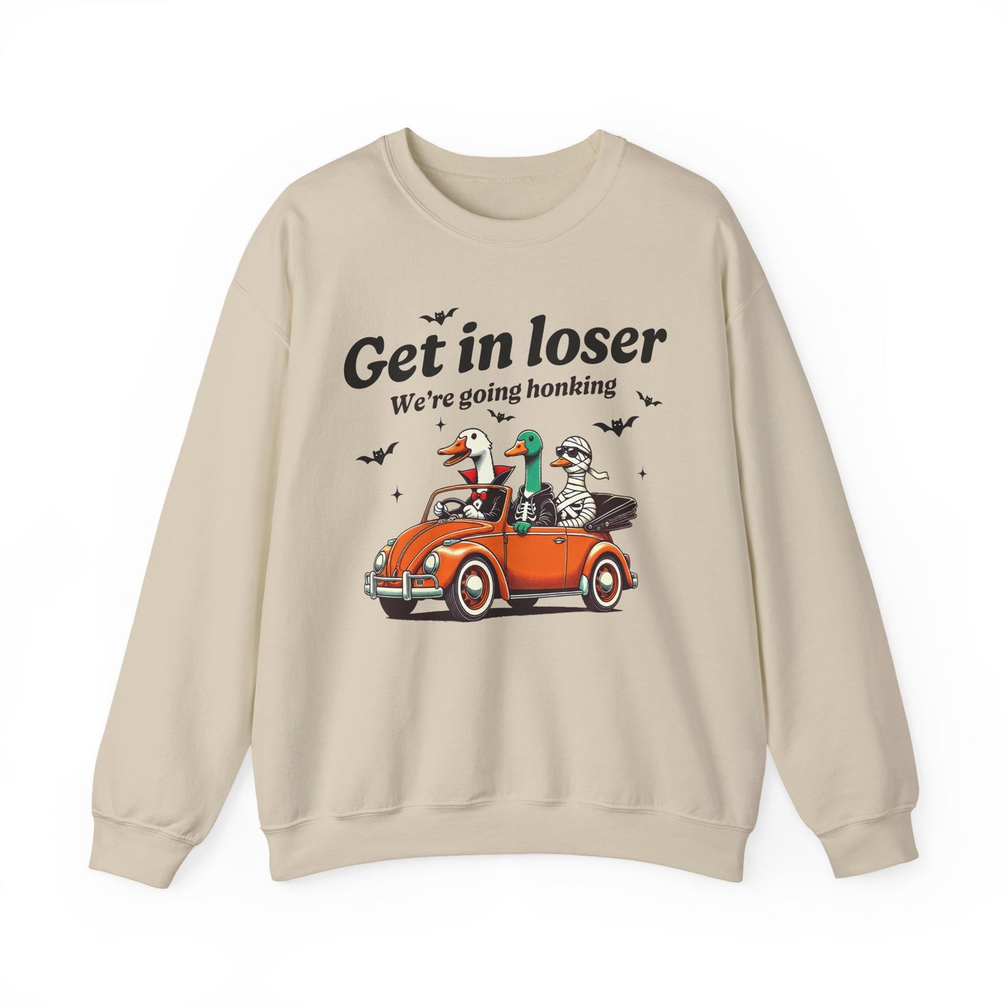 Get in Loser, We're Going Honking Halloween Crewneck Sweatshirt - Samberule