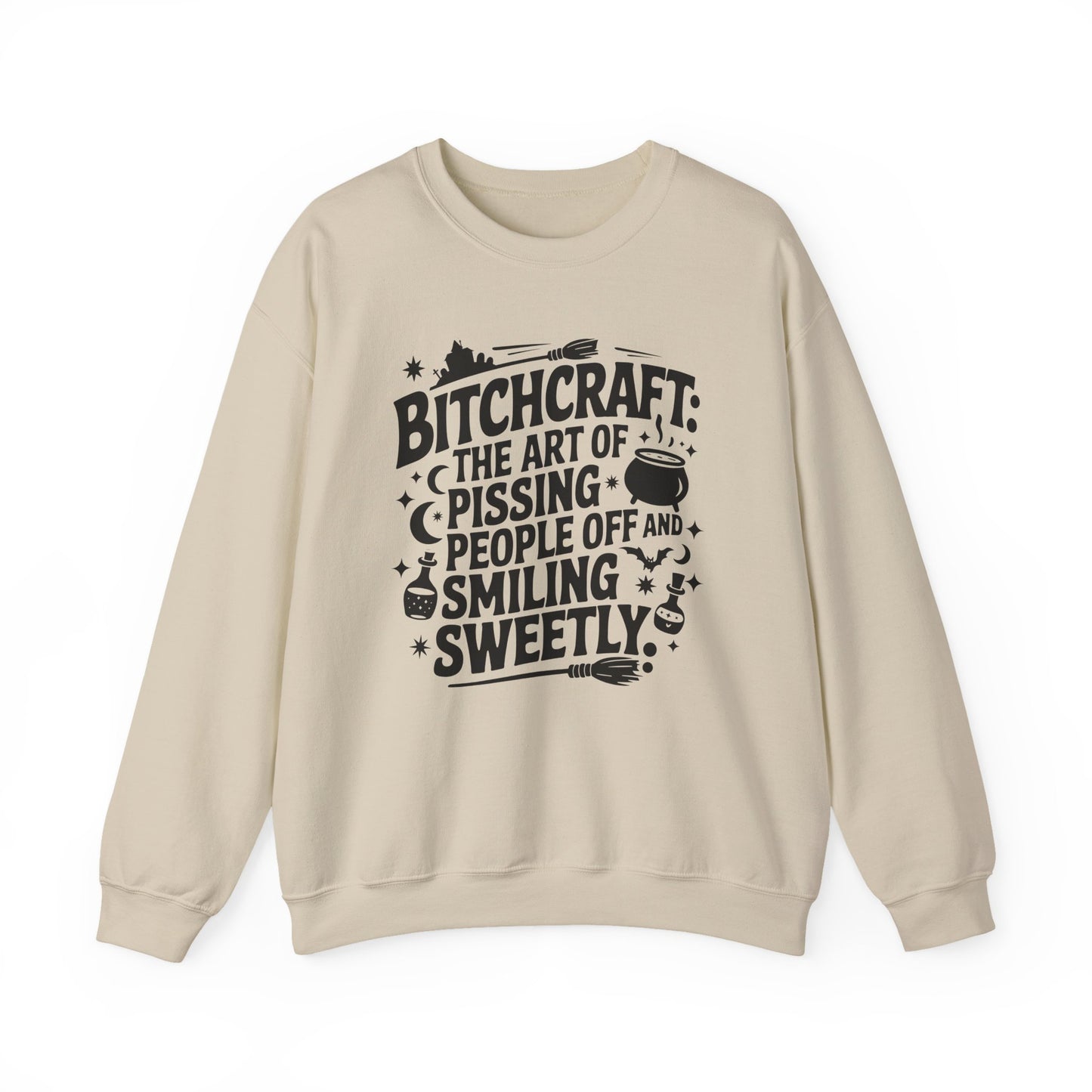 Bitchcraft Halloween Crewneck Sweatshirt - Samberule