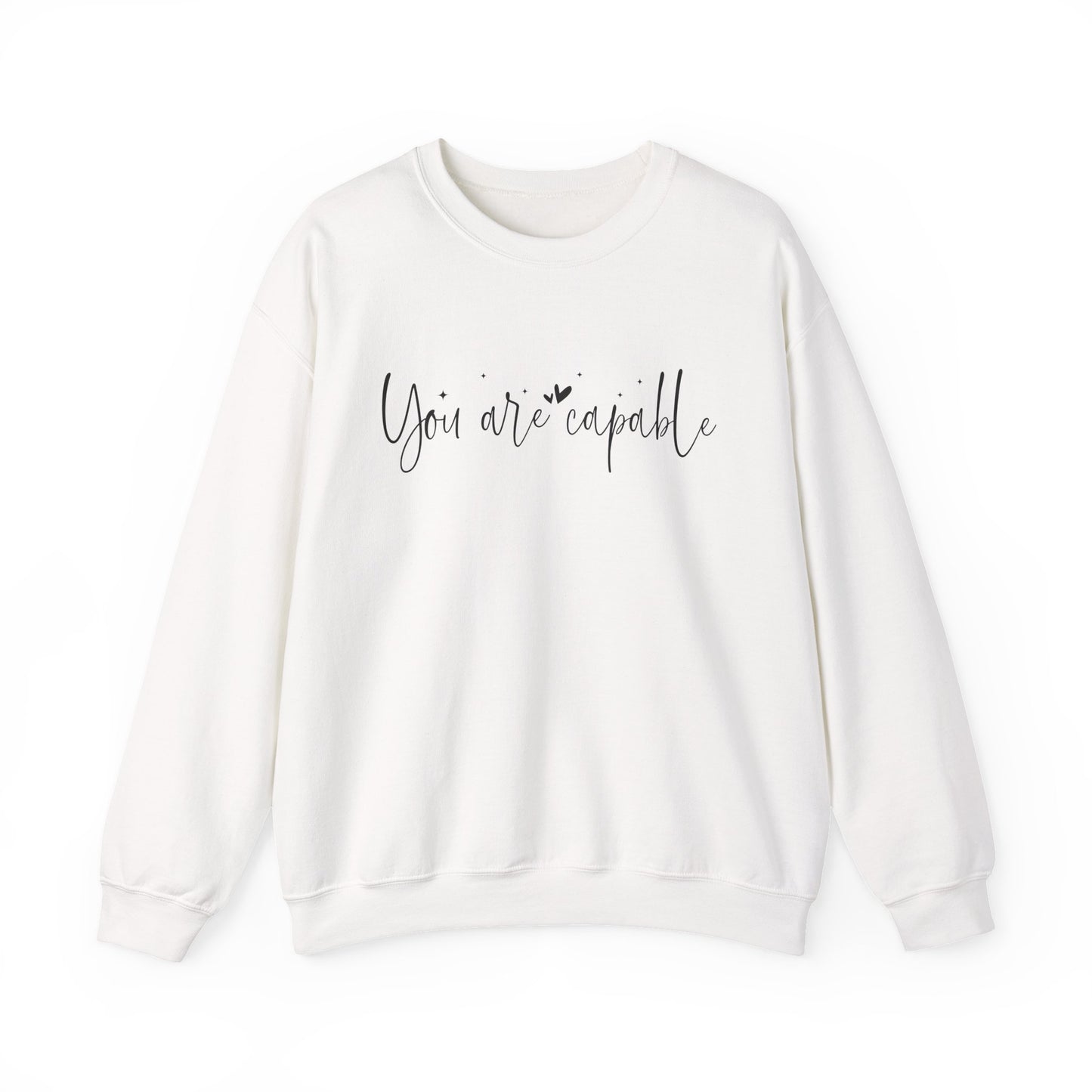 'You Are Capable' Mental Health Crewneck Sweatshirt