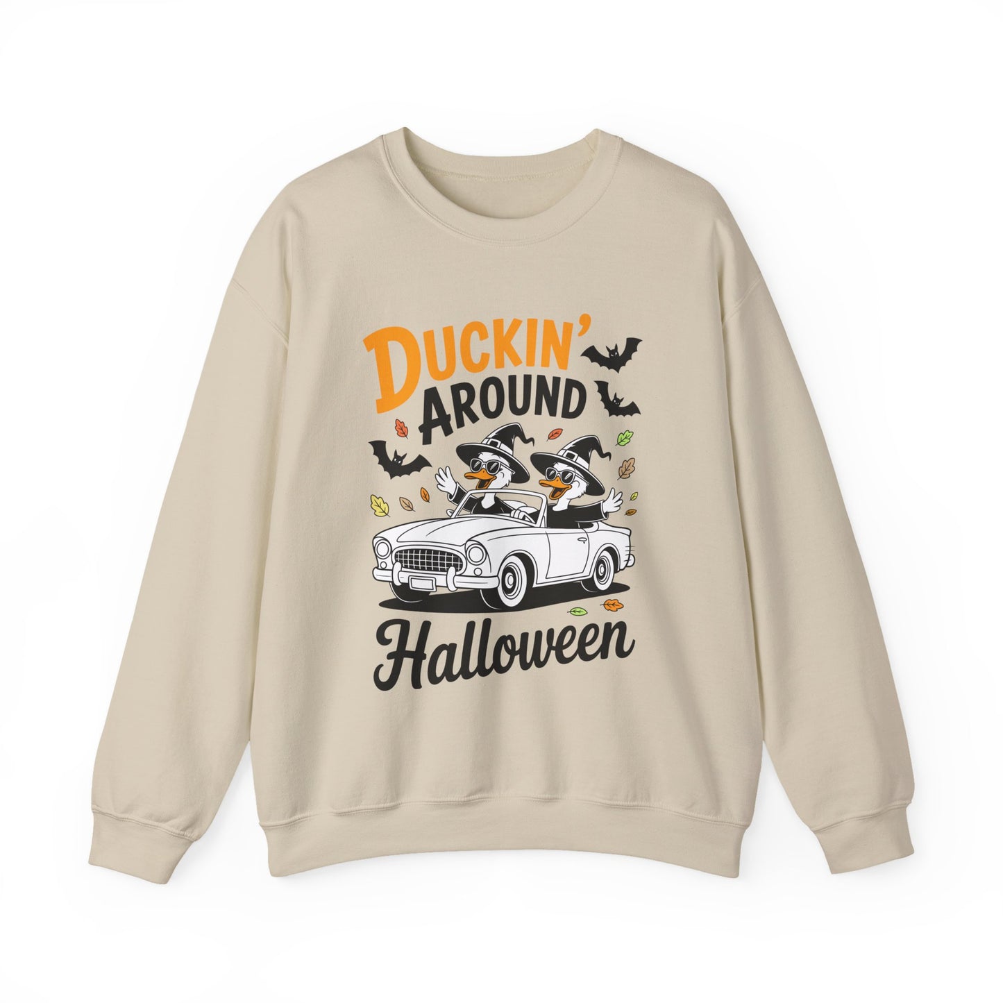 Duckin' Around Halloween Crewneck Sweatshirt - Samberule