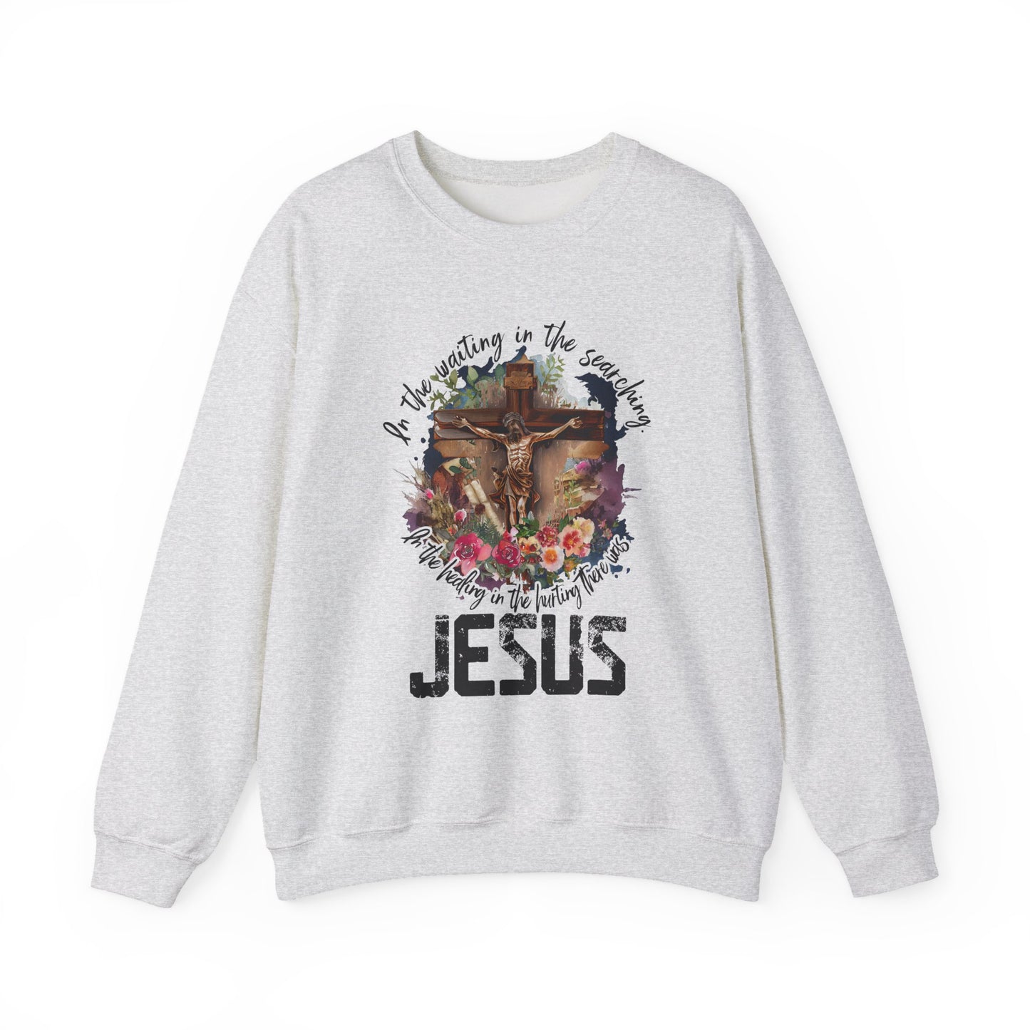 Spiritual Jesus Faith Crewneck Sweatshirt